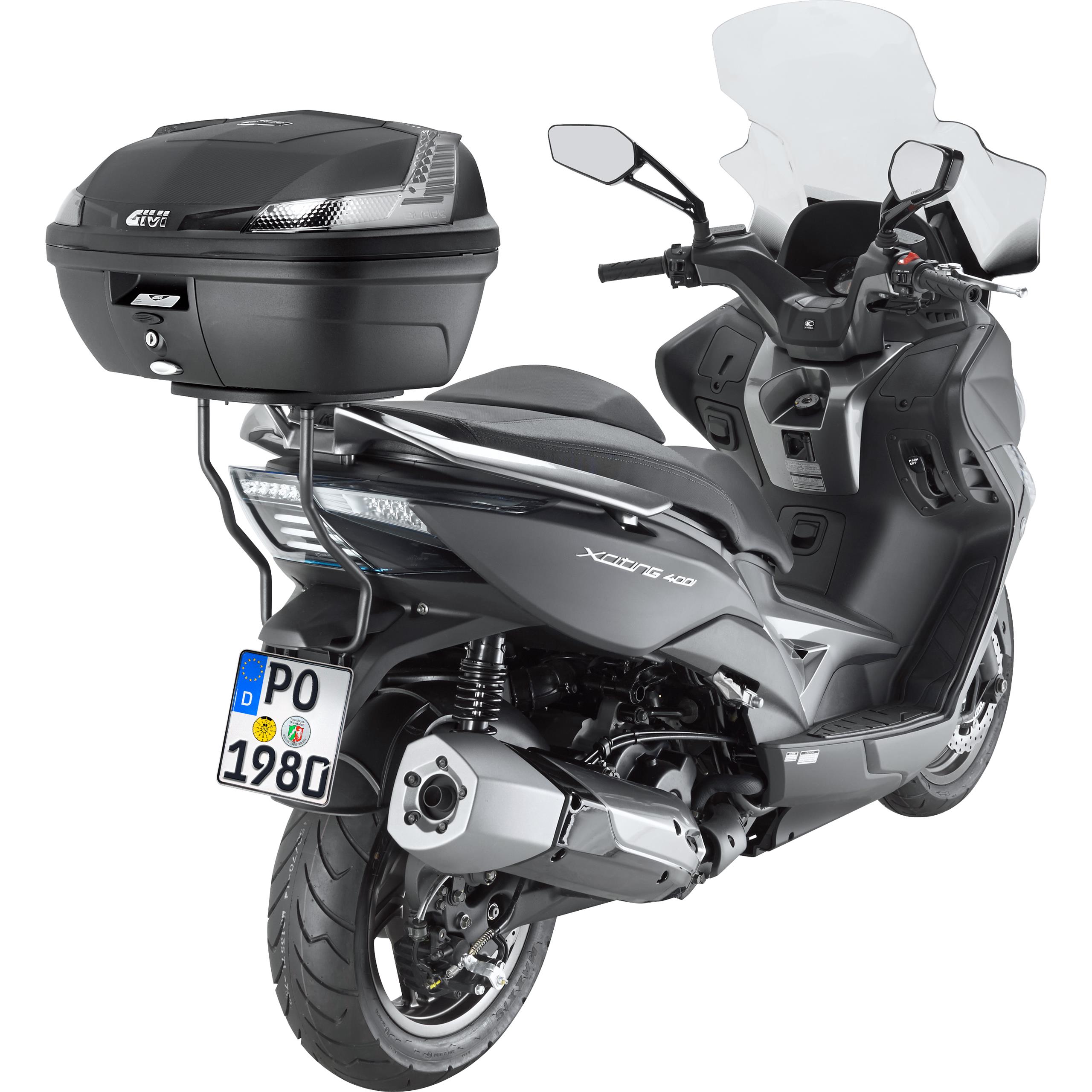 Givi Topcaseträger für Universalplatte SR6104M für Kymco Xciting - Motorradzubehör - Motorradgepäck