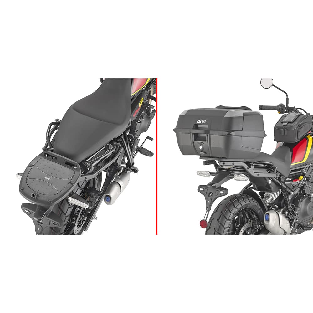 Givi Topcaseträgerarme für Universalplatte SR9061 für Guerrilla 4 - Motorradzubehör - Motorradgepäck