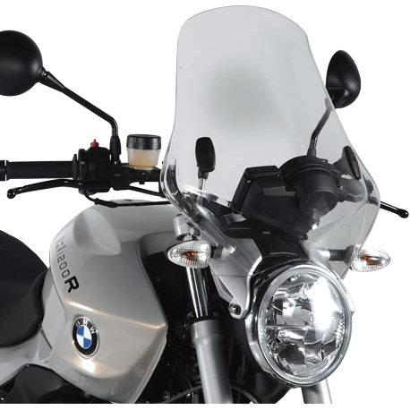 Givi Windschutzscheibe ohne Anbausatz 147AG klar 495x460mm - Motorradteile & Ersatzteile - Anbauteile