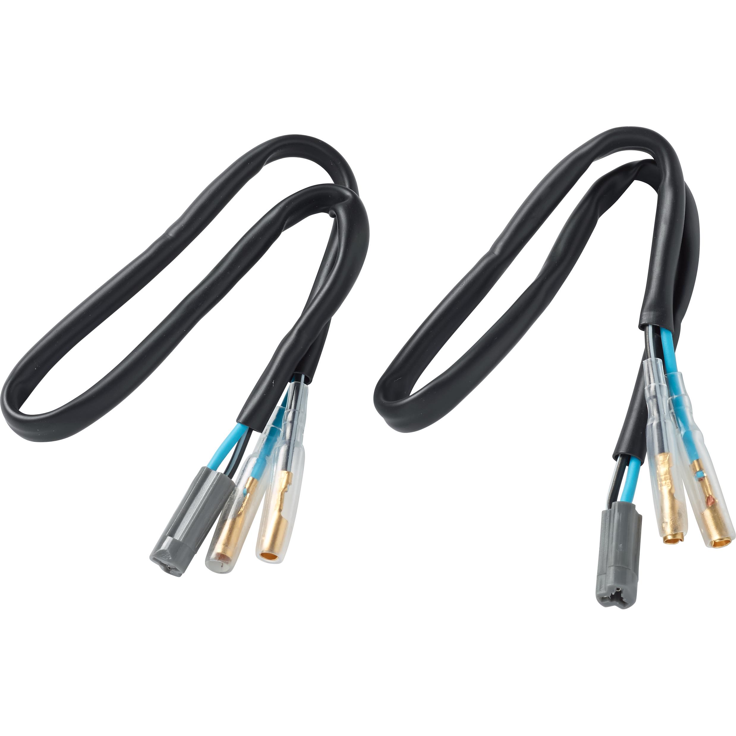 HIGHSIDER smart Adapterkabelpaar Blinker an OEM-Stecker 207-058 für Suzi/Yam - Motorradteile & Ersatzteile - Beleuchtung