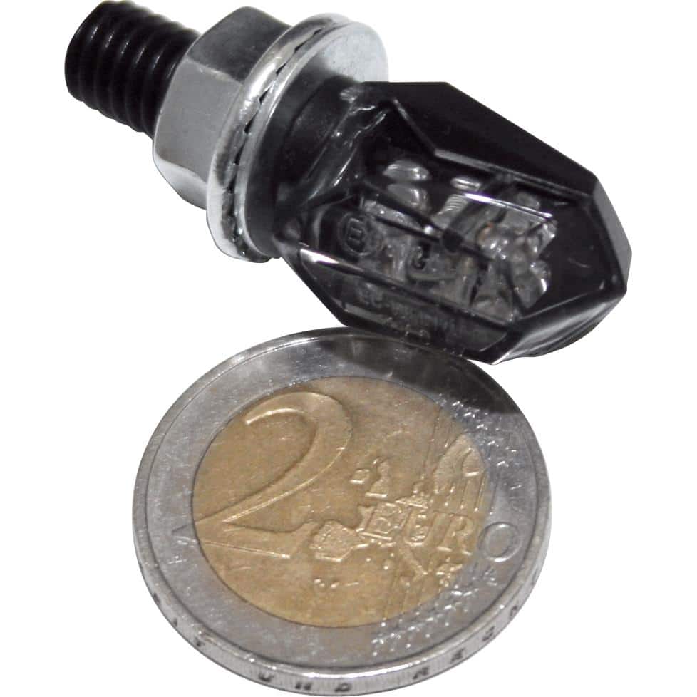 HIGHSIDER smart LED Blinkerpaar Tiny für hinten M8 schwarz