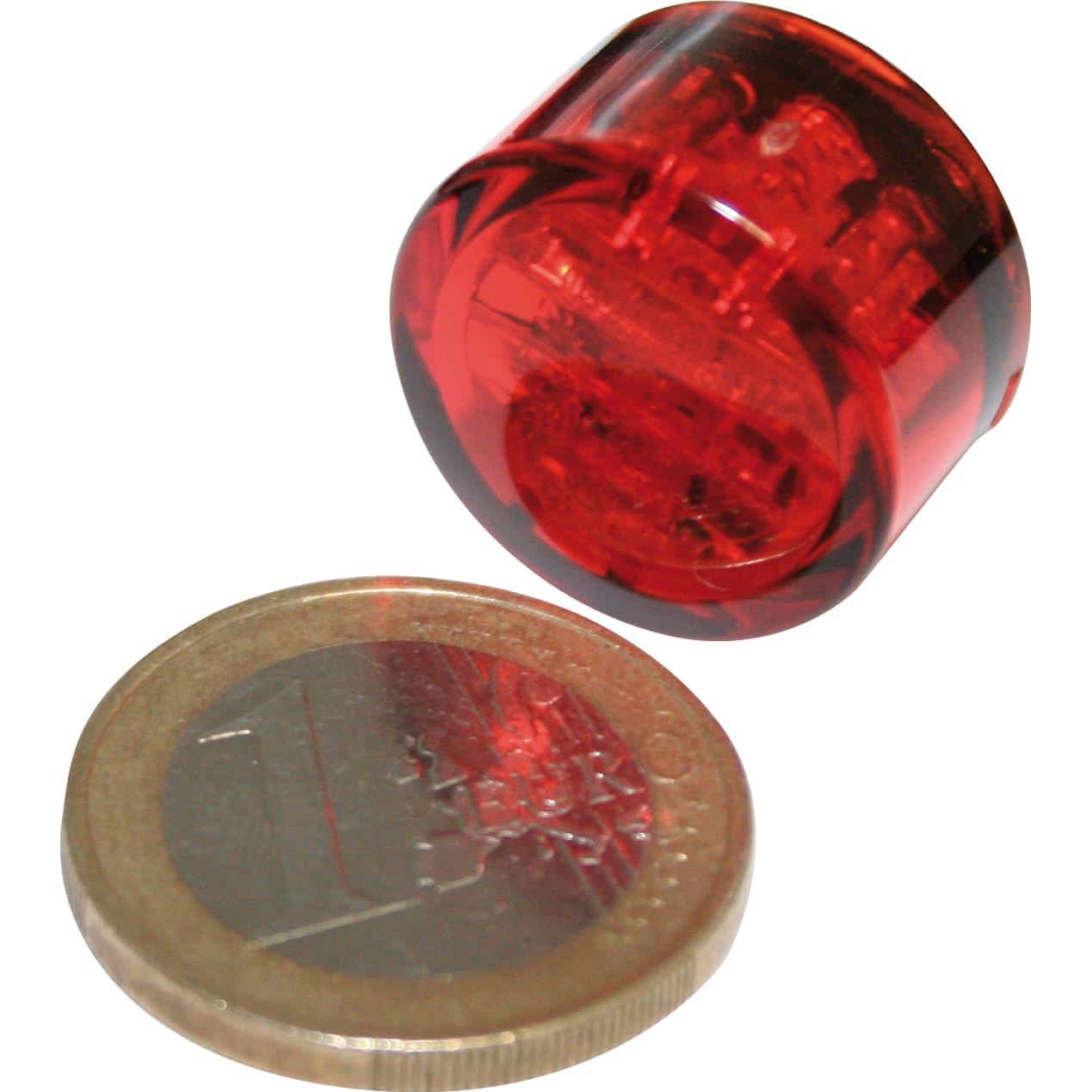 HIGHSIDER smart LED Einbau Rücklicht Pin Ø20mm rotes Glas - Motorradteile & Ersatzteile - Beleuchtung