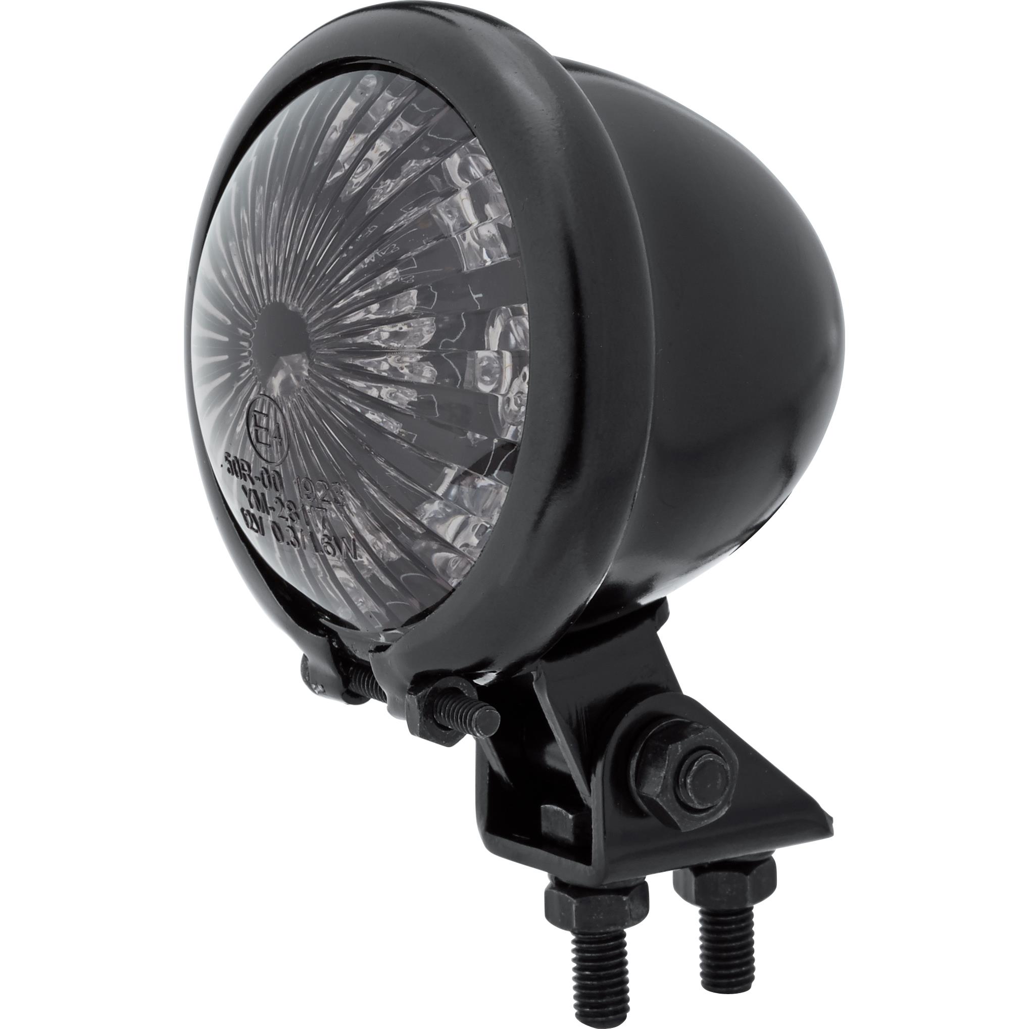 HIGHSIDER smart LED Rücklicht BATES STYLE Ø57mm schwenkbar schwarz