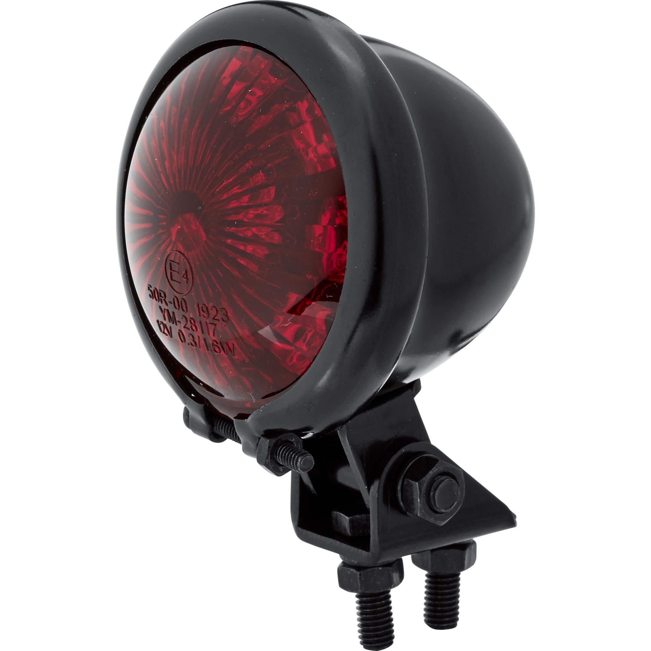 HIGHSIDER smart LED Rücklicht BATES STYLE Ø57mm schwenkbar schwarz