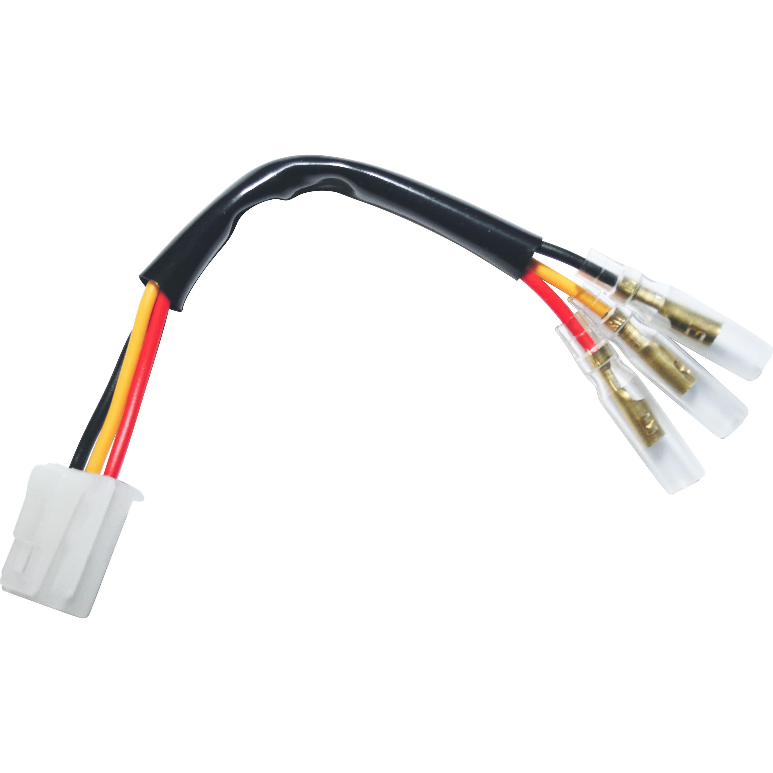 HIGHSIDER smart Rücklichtadapter Rund- an Originalstecker T4 Suzuki/Yamaha - Motorradteile & Ersatzteile - Beleuchtung