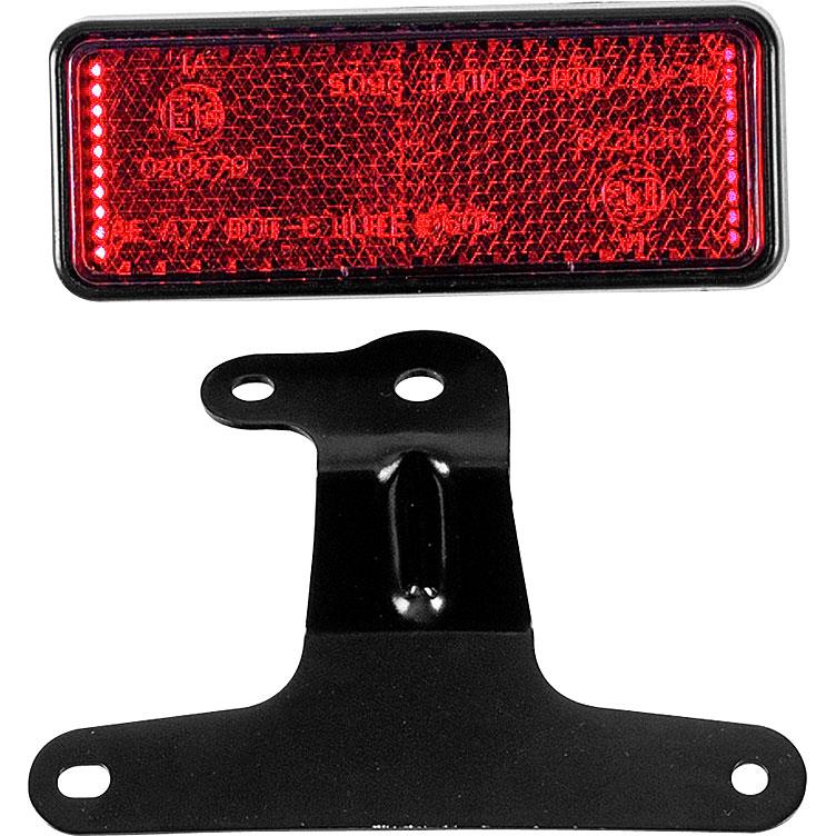HIGHSIDER smart Rückstrahler rot 91