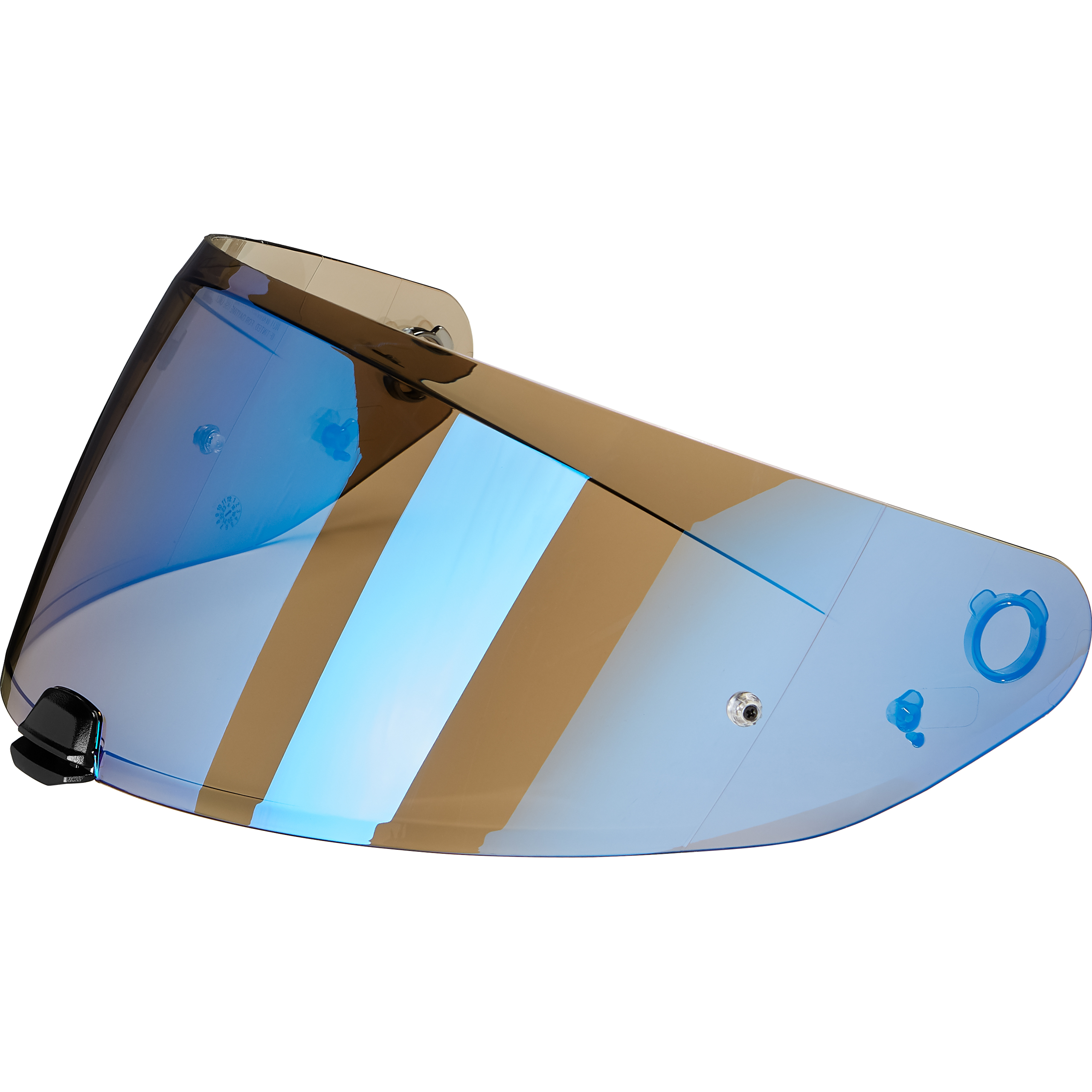 HJC HJ-31 I-70 Visier Pinlock vorbereitet blau verspiegelt - Helme & Brillen - Helmvisiere