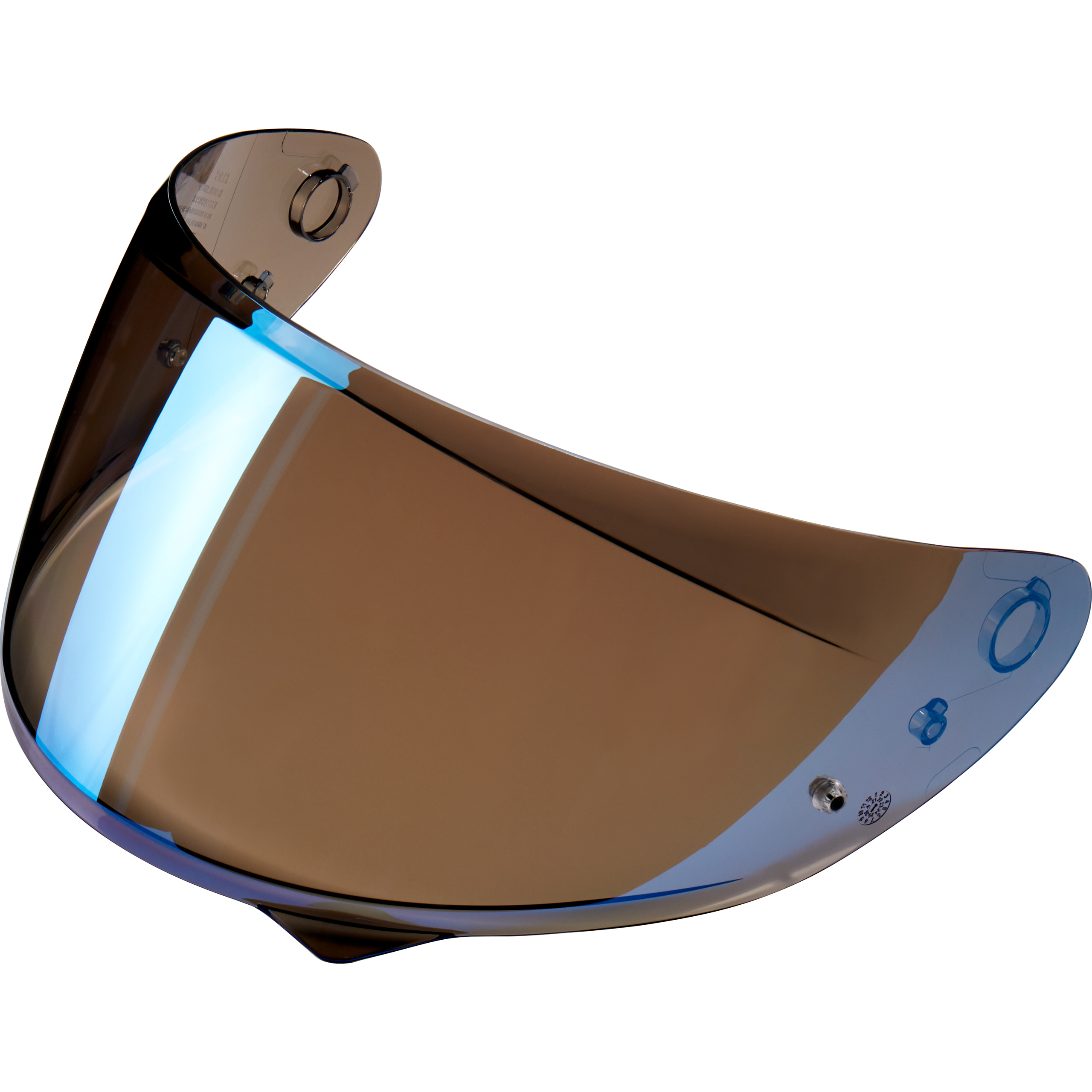 HJC Visier C10 Pinlock vorbereitet blau getönt - Helme & Brillen - Helmvisiere