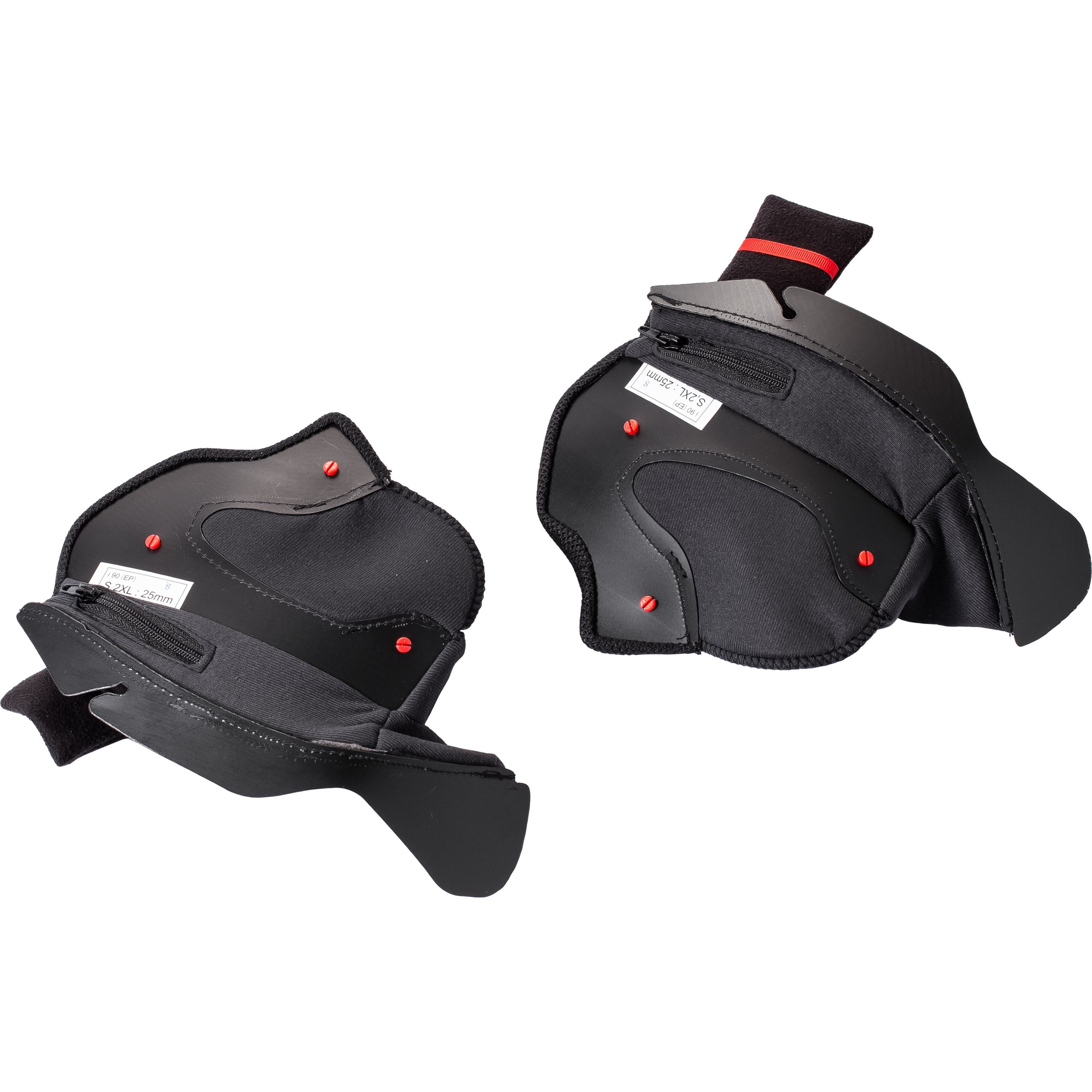 HJC Wangenpolster I90 XXXL A/S (20mm) - Helme & Brillen - Motorradhelme Zubehör