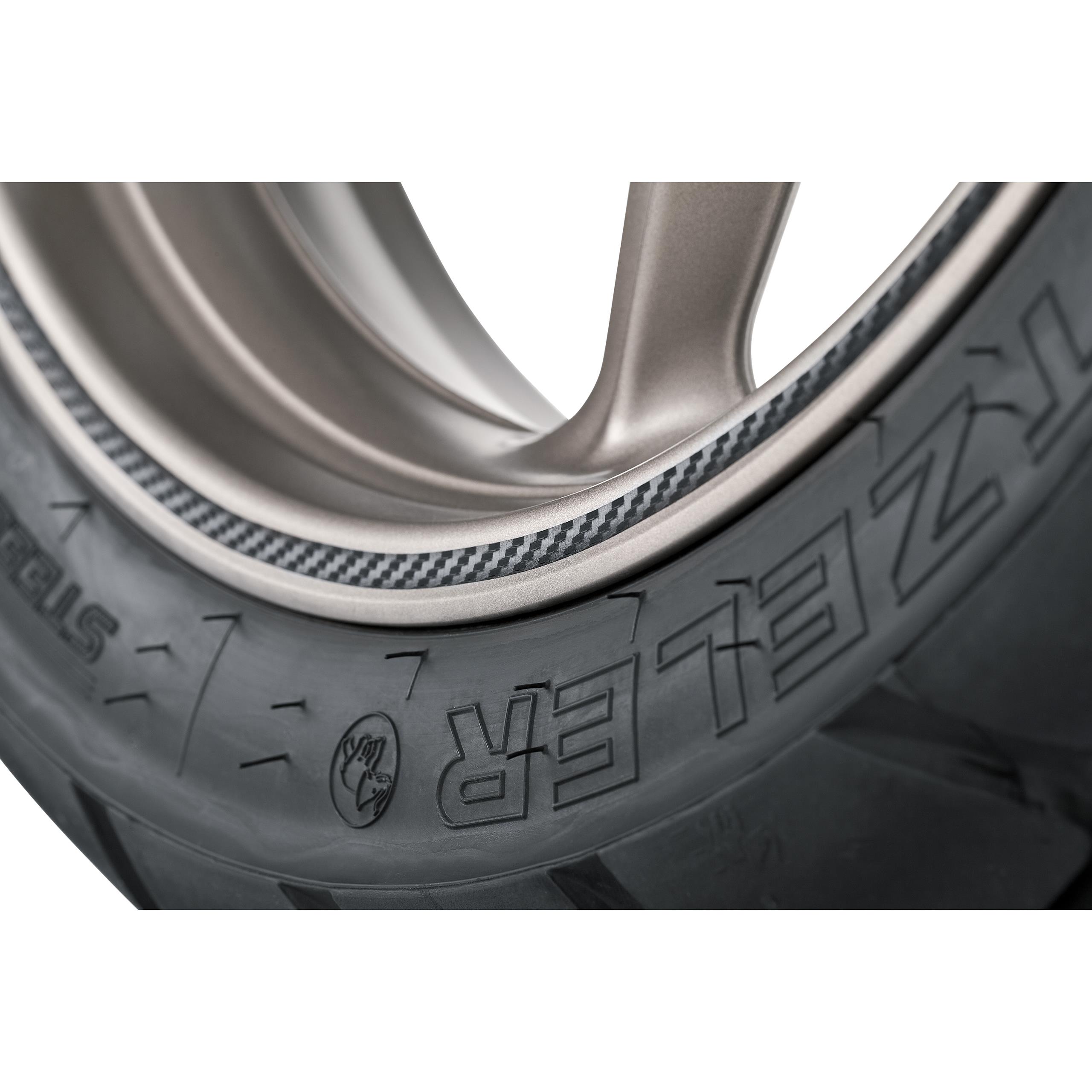 Hashiru Felgenzierstreifen Carbonlook - Motorradteile & Ersatzteile - Reifen & Felgen