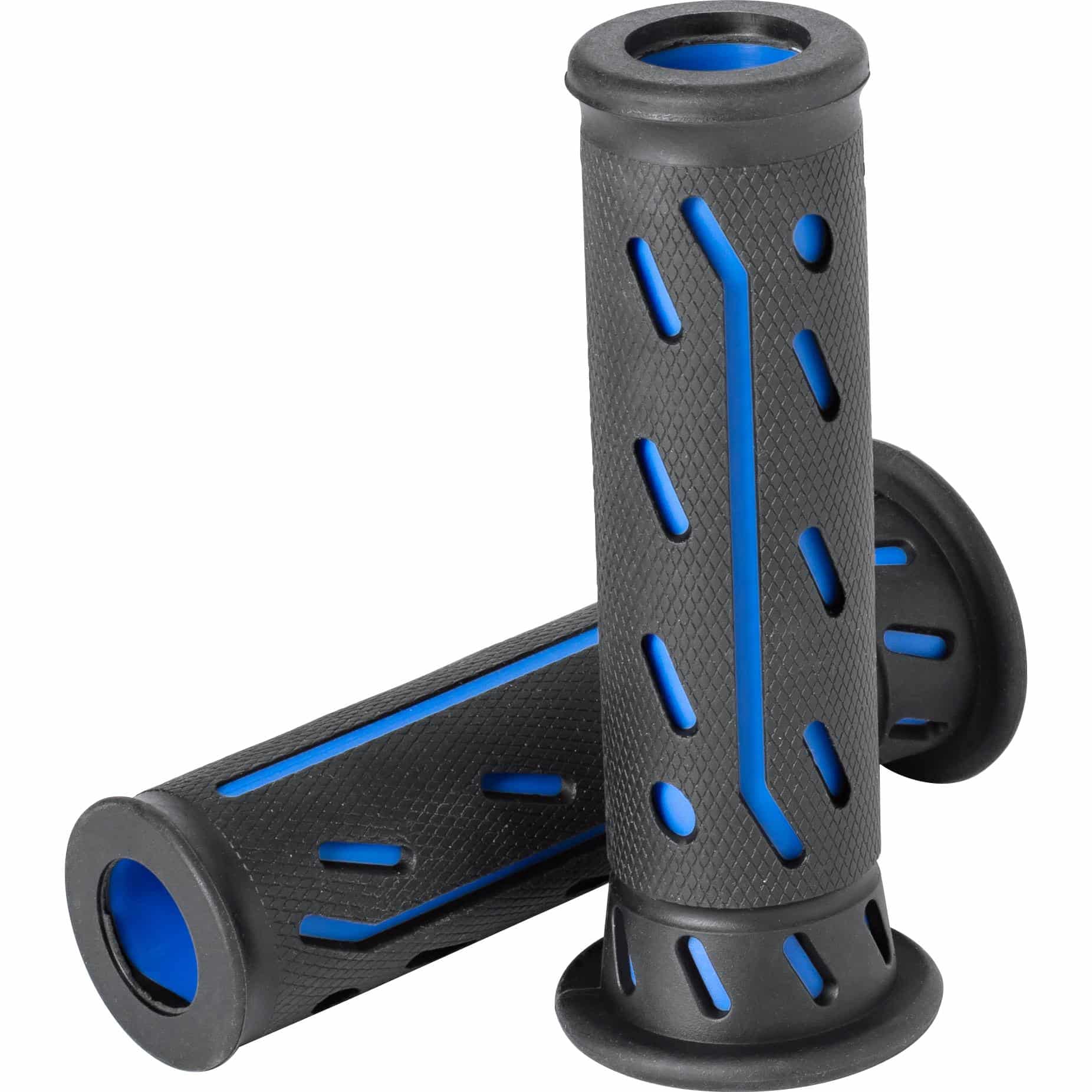 Hashiru Griffgummipaar ST03 für 22mm schwarz/blau - Motorradteile & Ersatzteile - Lenker