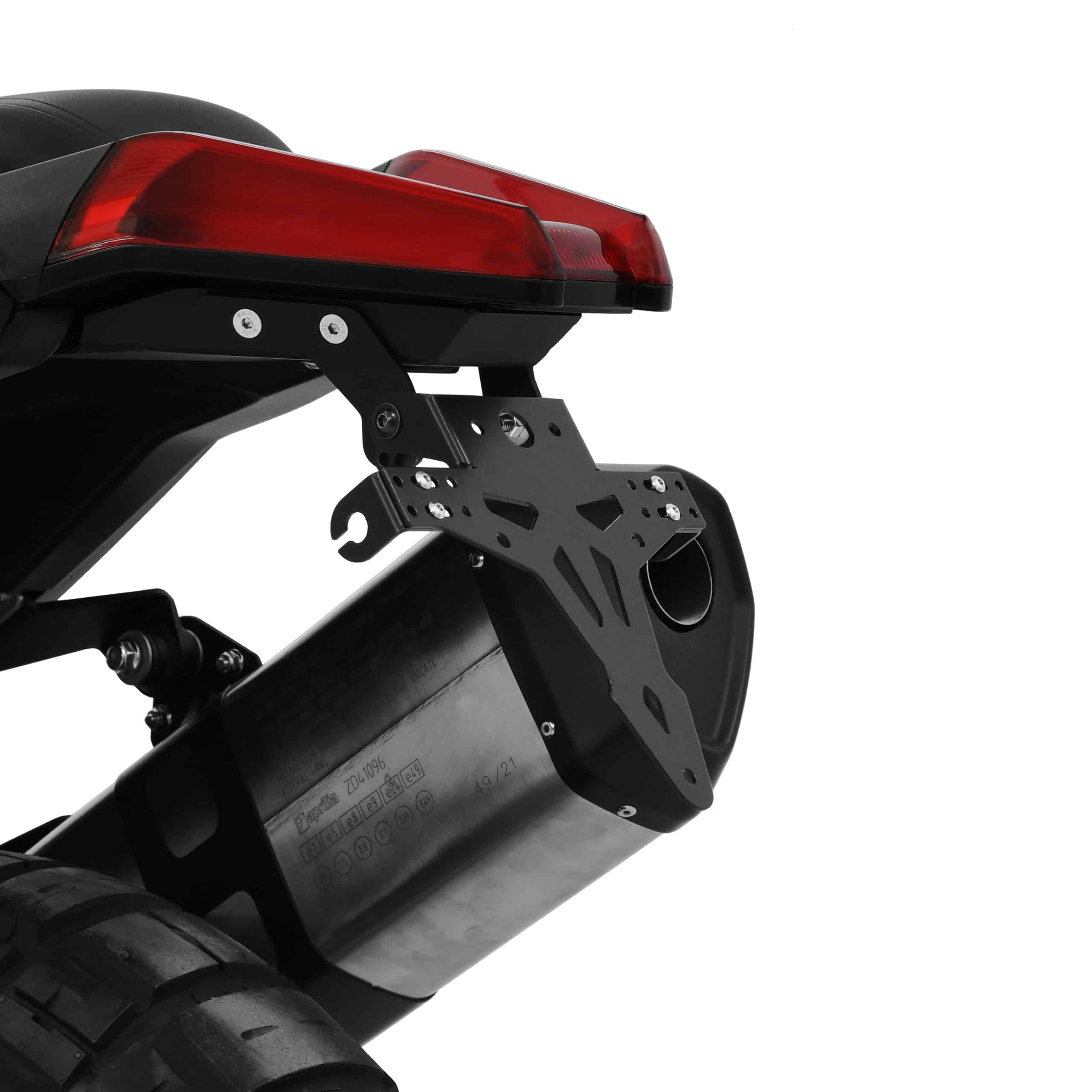 Hashiru Kennzeichenhalter für Aprilia Tuareg 660 - Motorradteile & Ersatzteile - Anbauteile