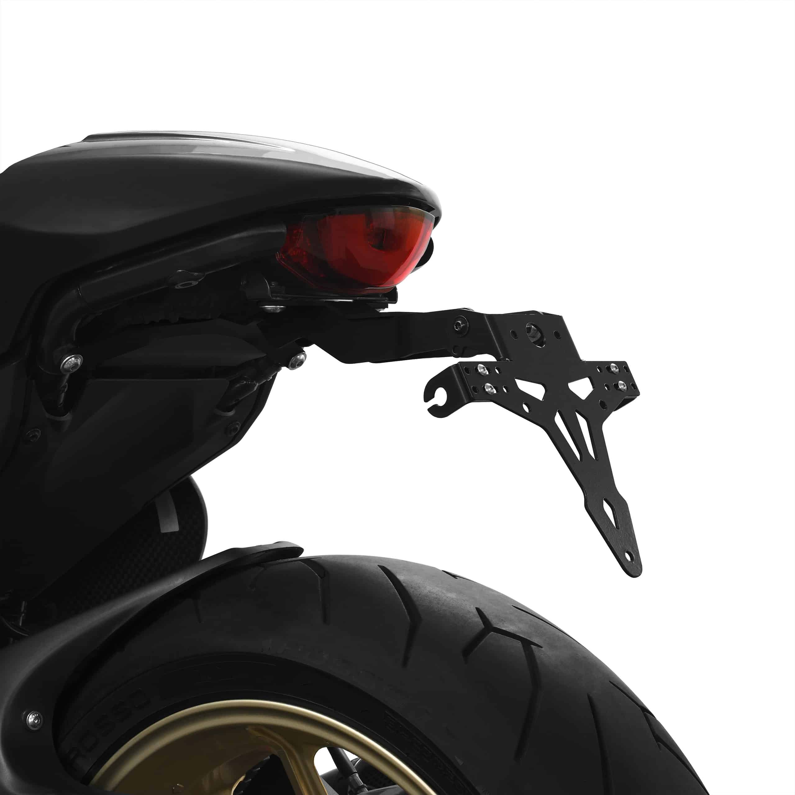 Hashiru Kennzeichenhalter für Ducati Scrambler 800 2017-2023 - Motorradteile & Ersatzteile - Anbauteile