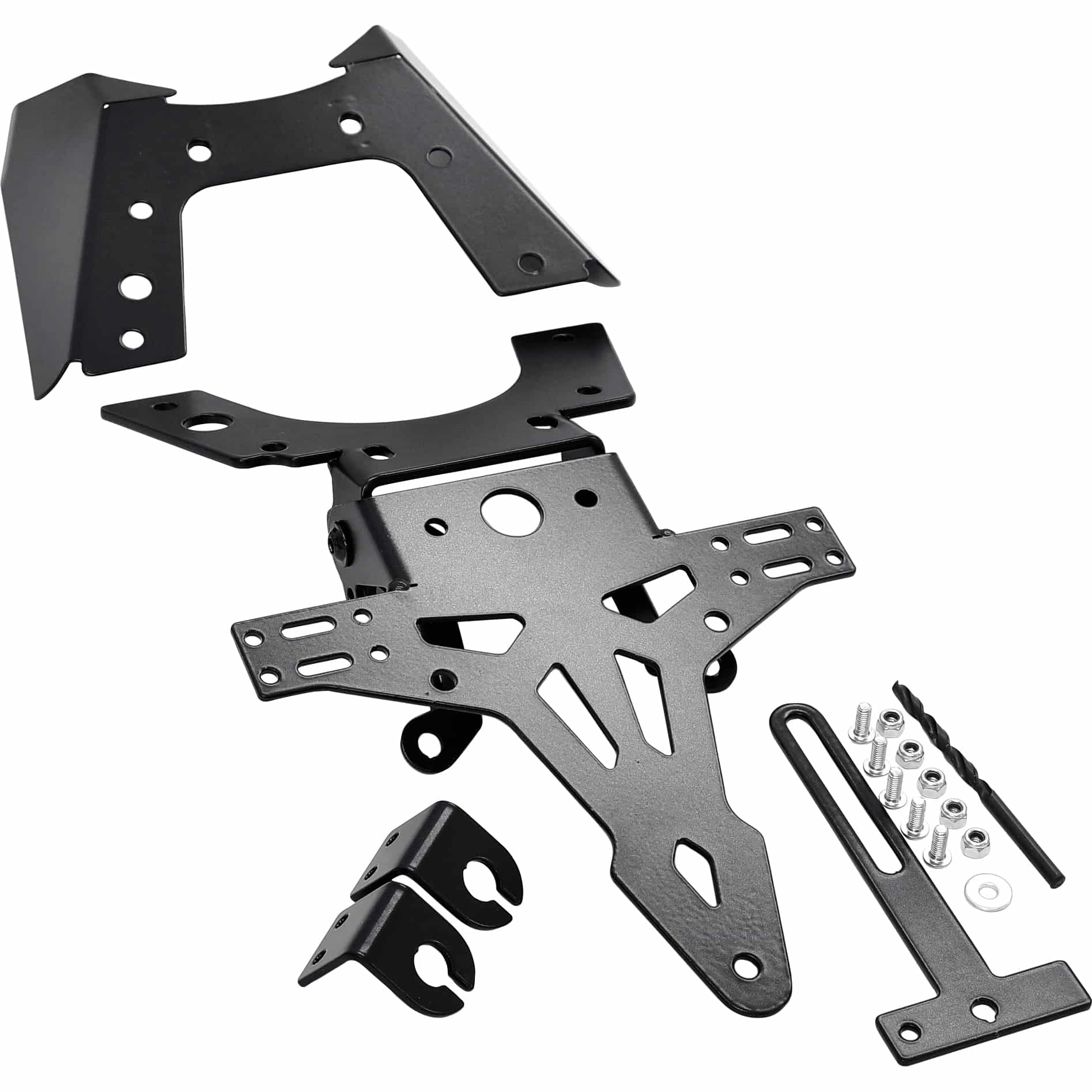 Hashiru Kennzeichenhalter für Kawasaki Ninja 250 R 2007-2012 - Motorradteile & Ersatzteile - Anbauteile