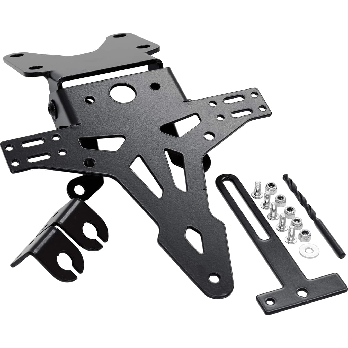 Hashiru Kennzeichenhalter universal Typ 1 92x98mm - Motorradteile & Ersatzteile - Anbauteile