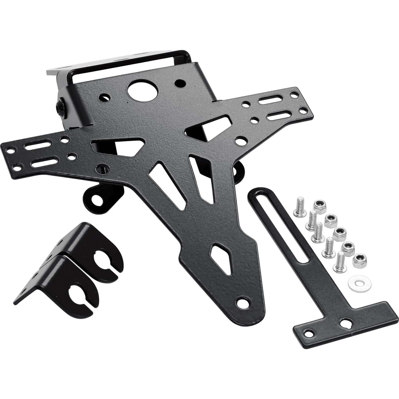 Hashiru Kennzeichenhalter universal Typ 3 70x69mm - Motorradteile & Ersatzteile - Anbauteile