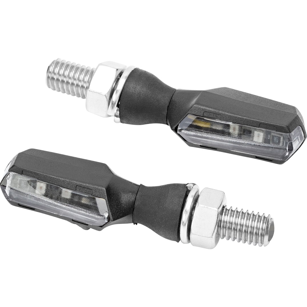 Hashiru LED Blinkerpaar ST40 M8 schwarz