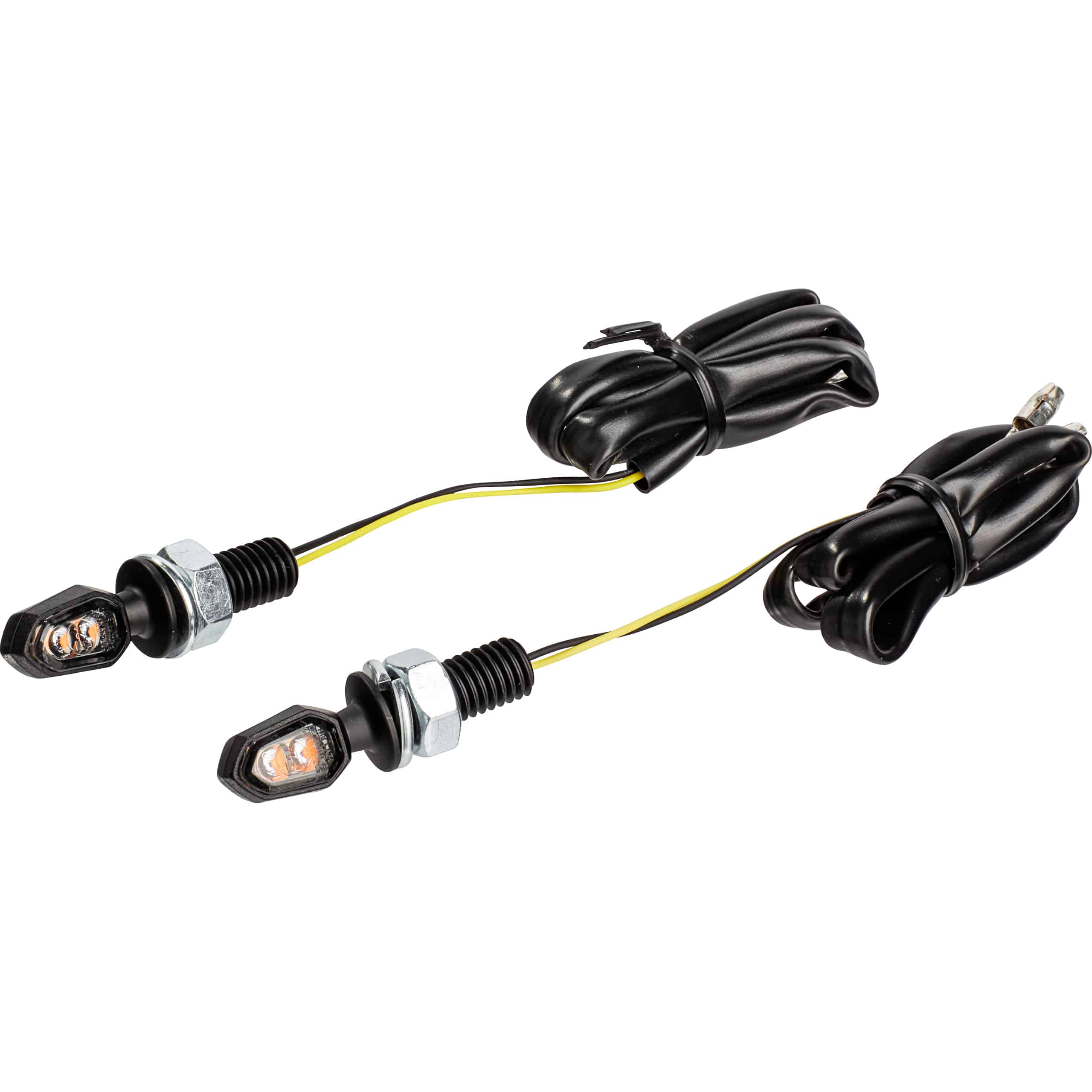 Hashiru LED Blinkerpaar ST45 M8 20x11mm schwarz - Motorradteile & Ersatzteile - Beleuchtung