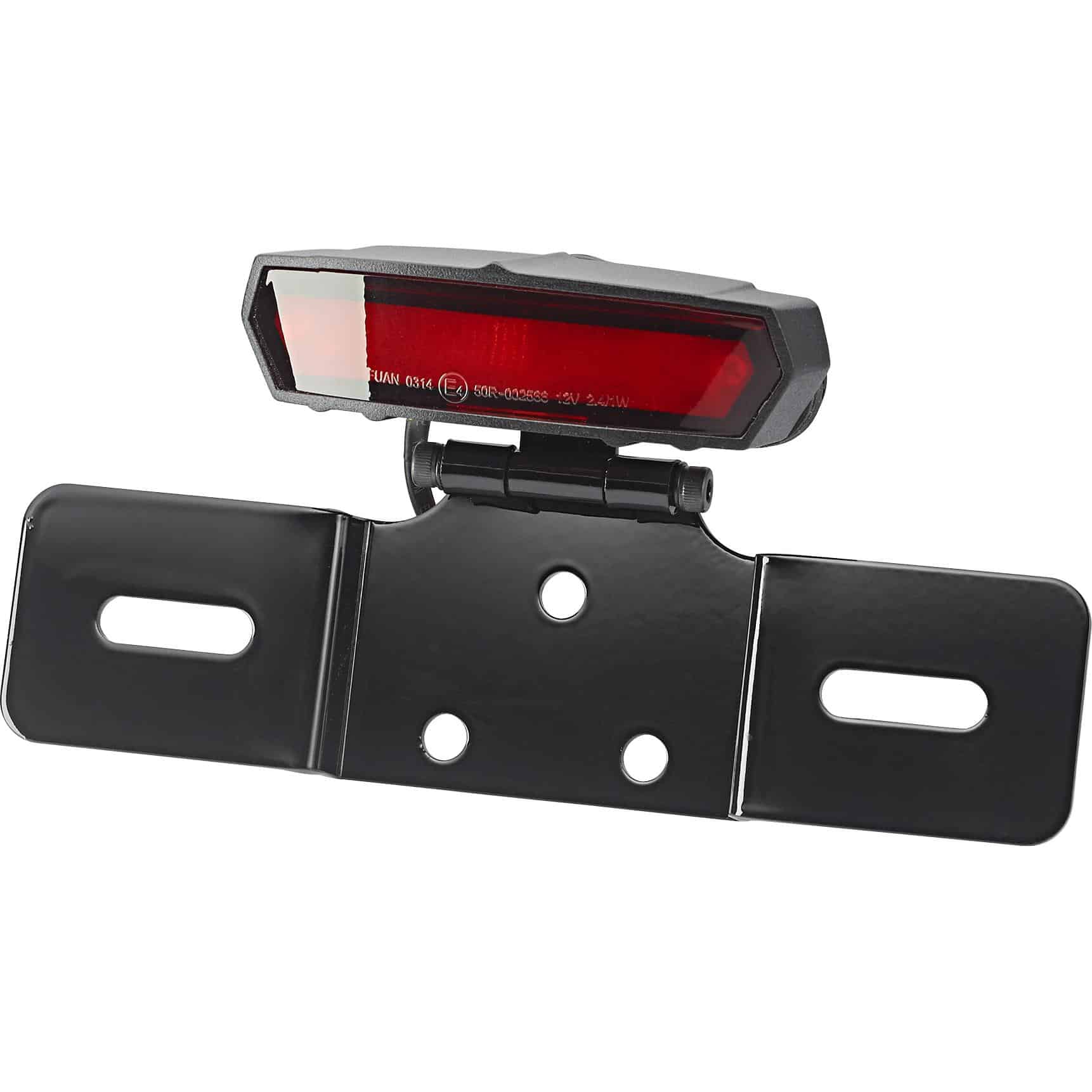 Hashiru LED Rücklicht ST02 mit Kennzeichenbeleuchtung/-halter - Motorradteile & Ersatzteile - Beleuchtung
