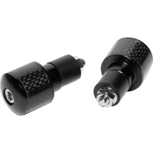 Hashiru Lenkerendenpaar Alu/Carbon ST04 für 18mm schwarz - Motorradteile & Ersatzteile - Lenker