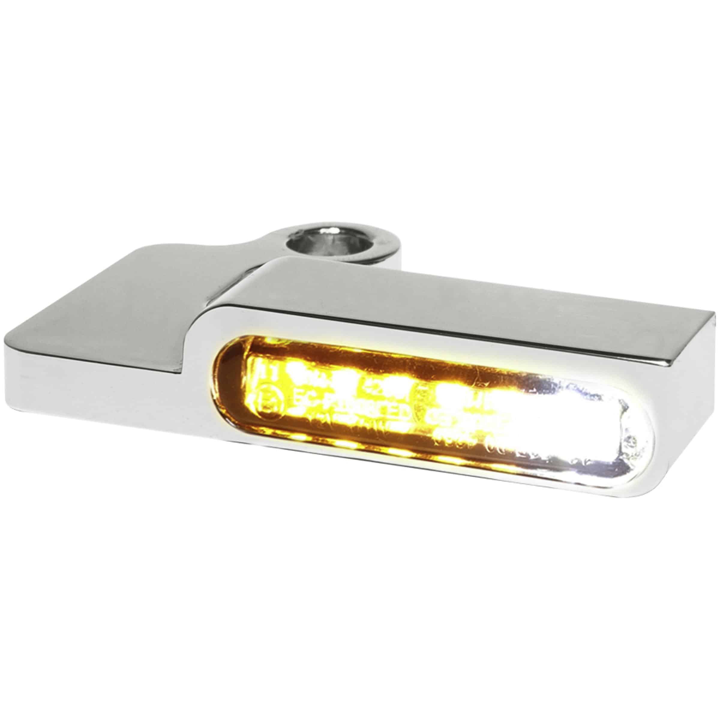 HeinzBikes LED Alu Blinker/Positionspaar für Sportster 1996-2013 chrom - Motorradteile & Ersatzteile - Beleuchtung