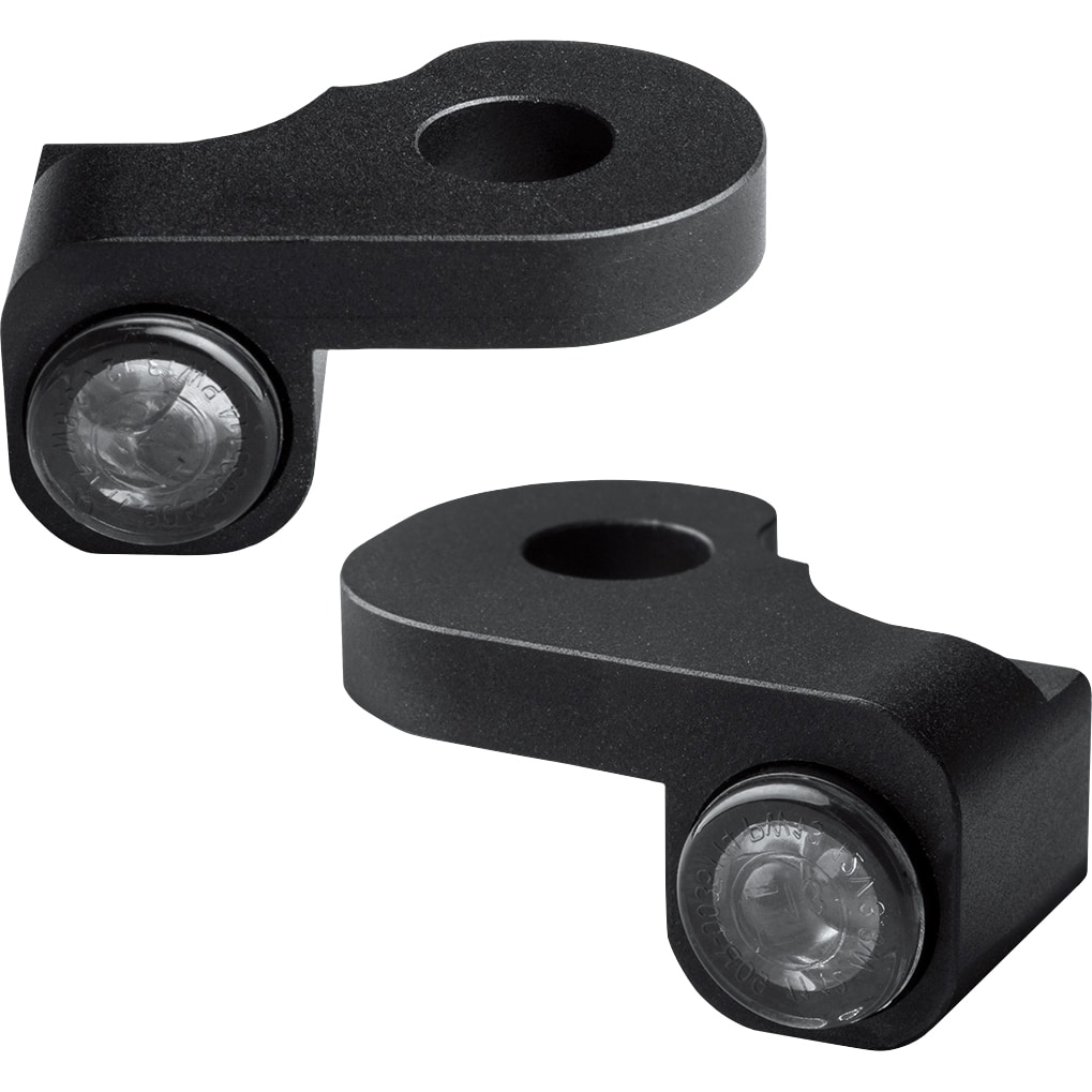HeinzBikes LED Armaturenblinkerpaar Nano schwarz für Touring 2021- - Motorradteile & Ersatzteile - Beleuchtung