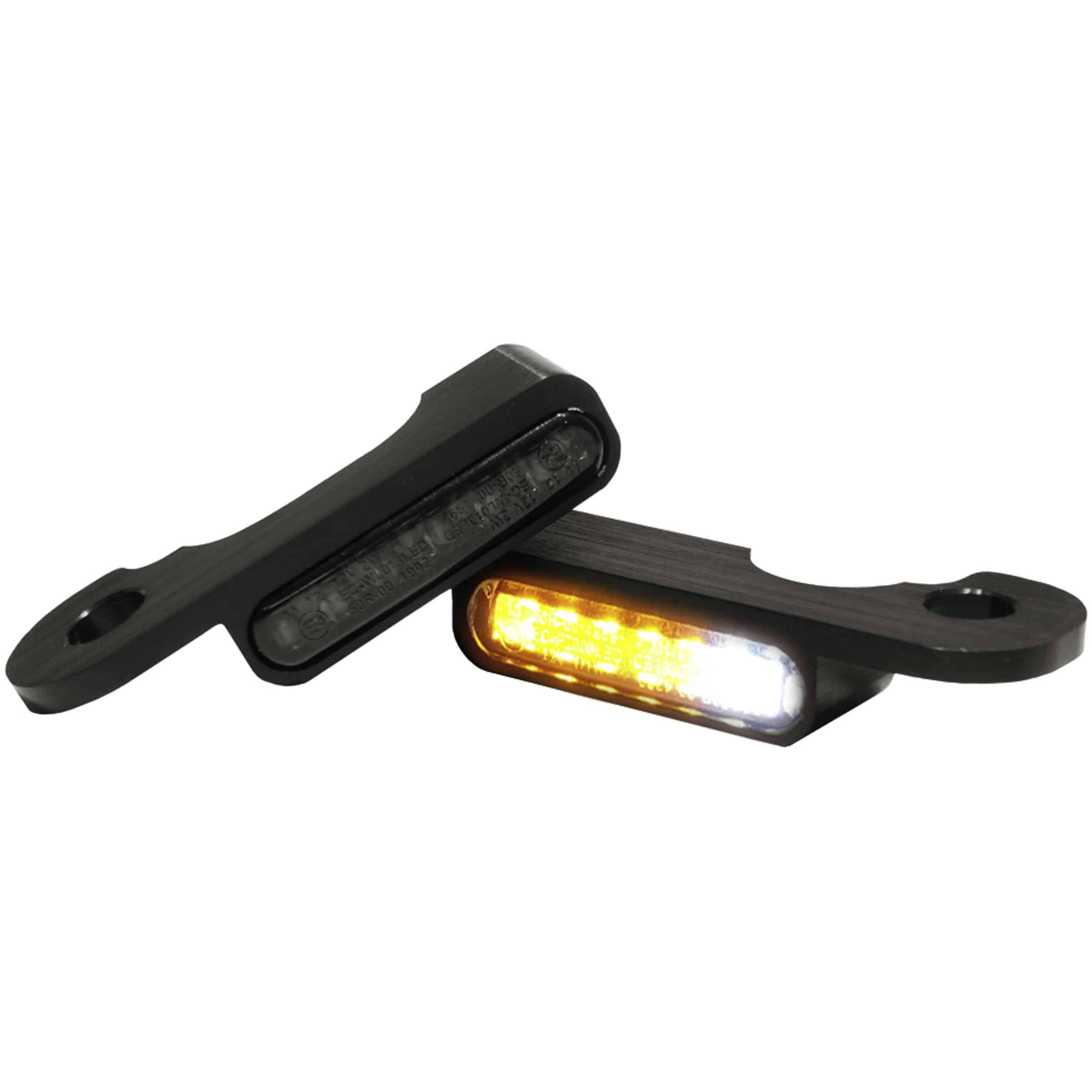 HeinzBikes LED Blinker/Positionspaar schwarz für Touring Hydr 2000-2008 - Motorradteile & Ersatzteile - Beleuchtung