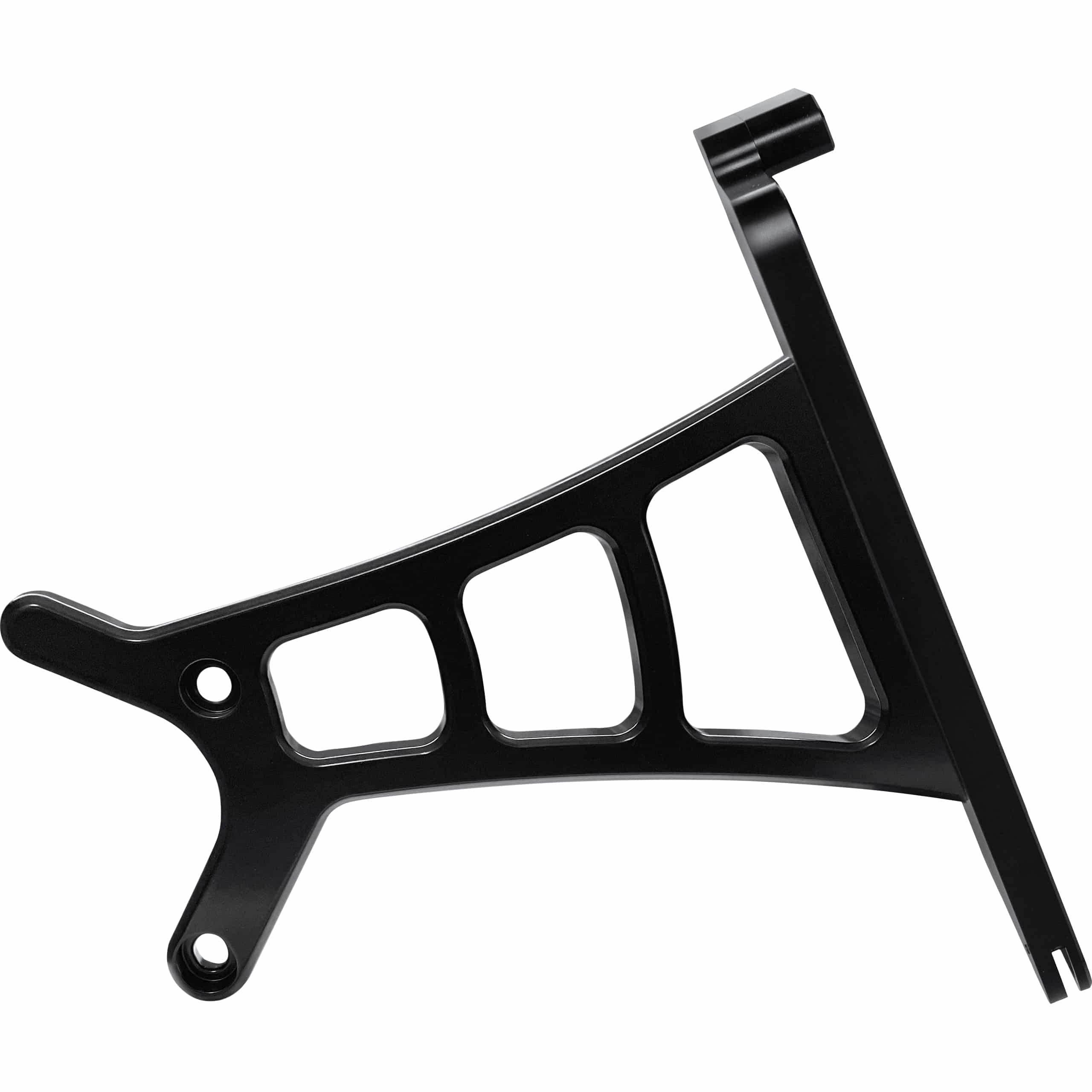 HeinzBikes seitlicher Kennzeichenhalter A 210mm schwarz HBSKZ-RH-A - Motorradteile & Ersatzteile - Anbauteile