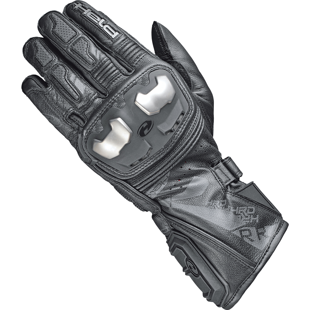 Held Akira RR Lederhandschuh lang schwarz 9 - Motorradbekleidung - Sport Motorradbekleidung