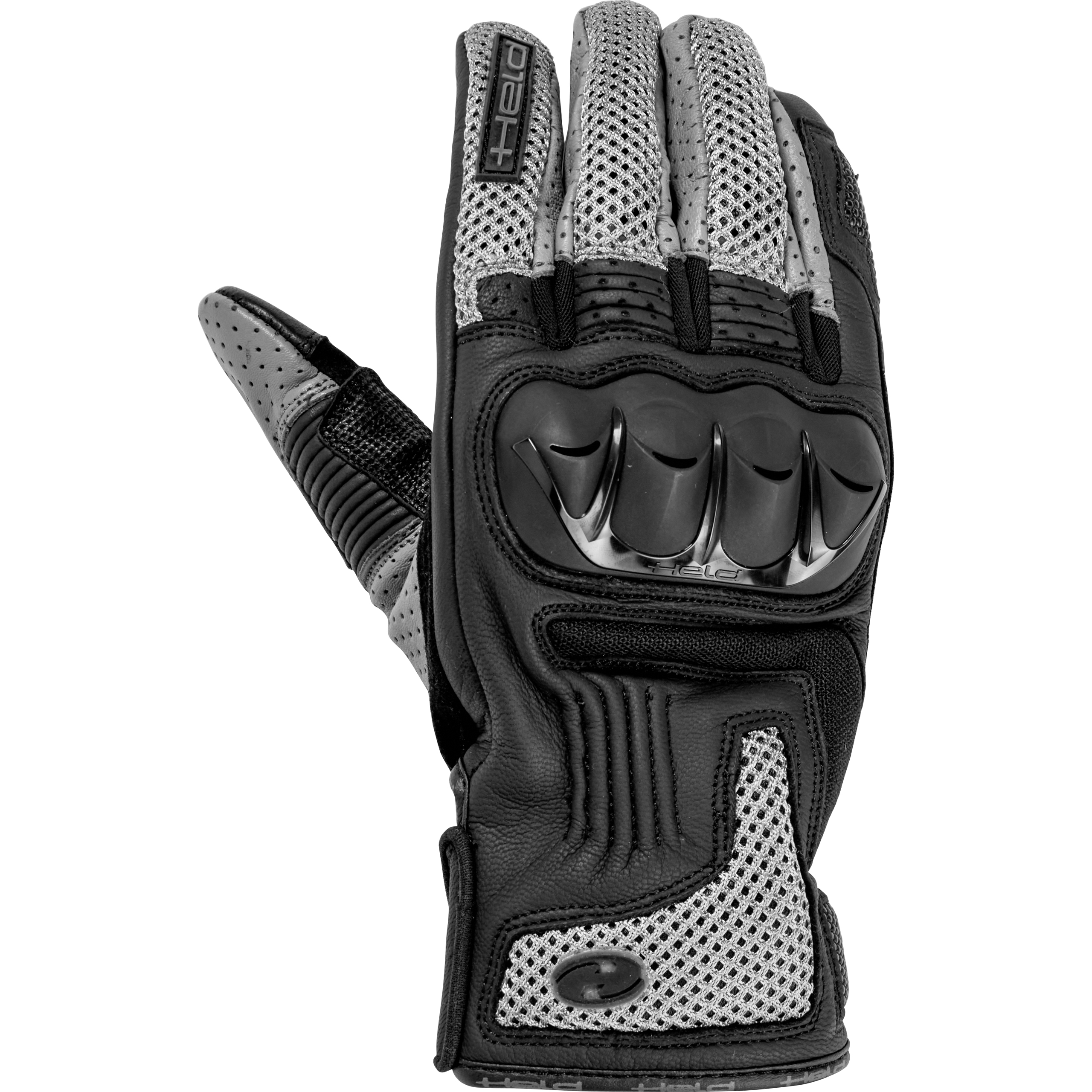 Held Dune Leder-/Textilhandschuh kurz grau 11 - Motorradbekleidung - Motorradhandschuhe