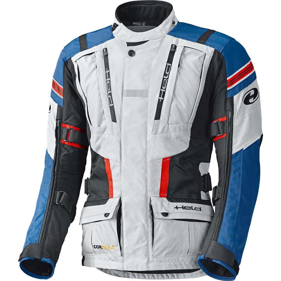 Held Hakuna II Adventurejacke grau/blau M - Motorradbekleidung - Motorradjacken