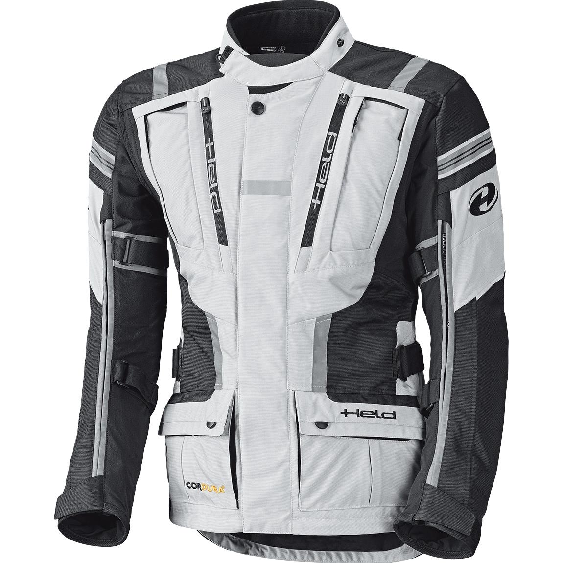 Held Hakuna II Adventurejacke grau/schwarz XL - Motorradbekleidung - Motorradjacken