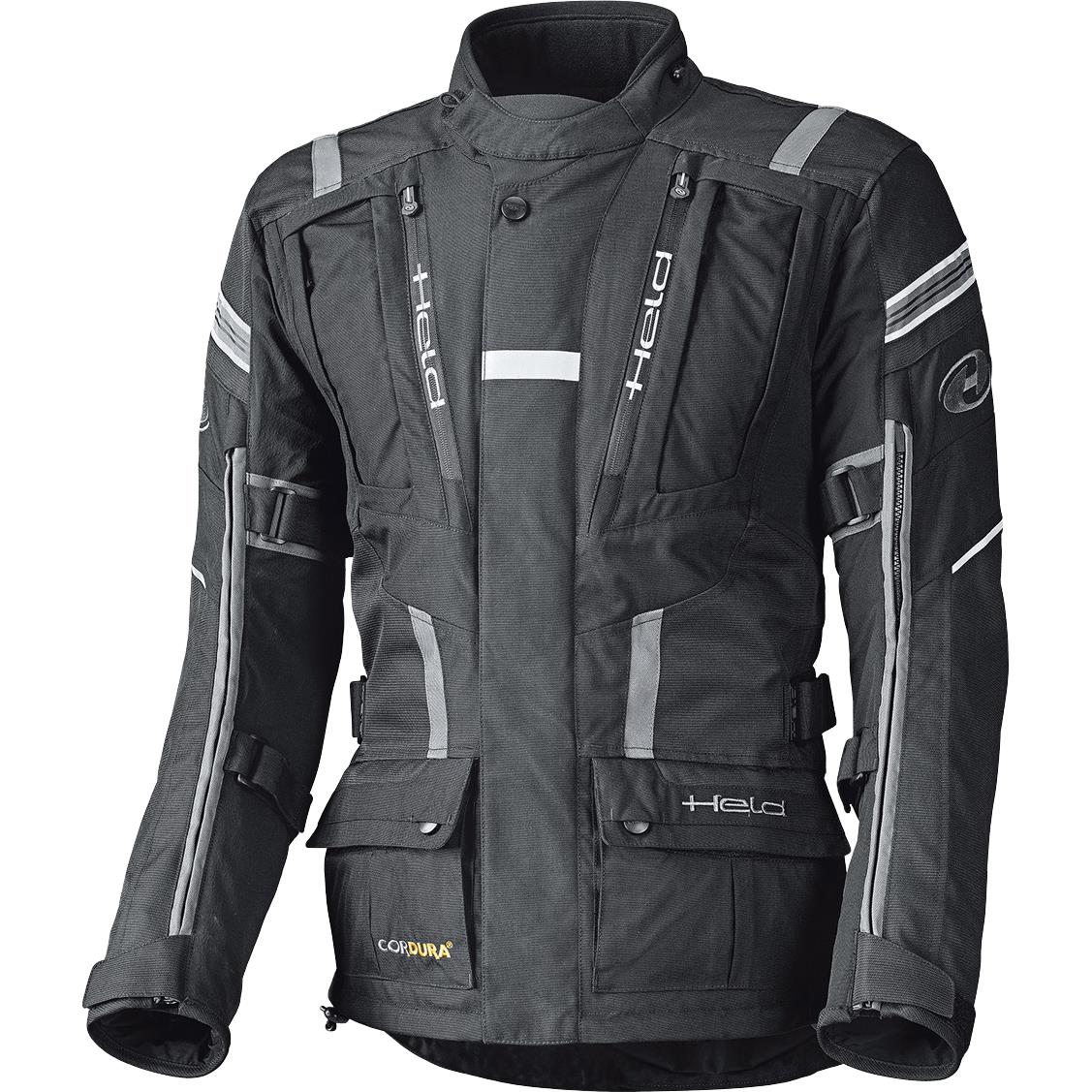 Held Hakuna II Adventurejacke schwarz/grau L - Motorradbekleidung - Motorradjacken
