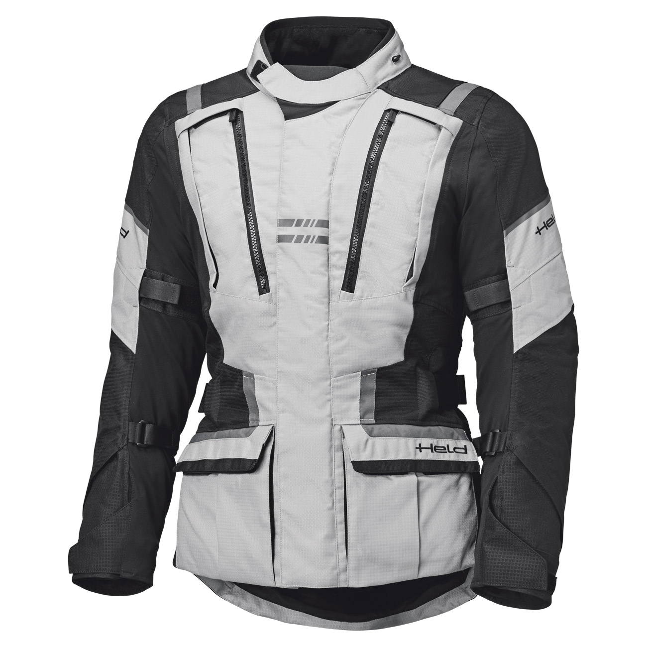 Held Hakuna Matata 3 Damen Adventurejacke grau/schwarz M - Motorradbekleidung - Motorradjacken
