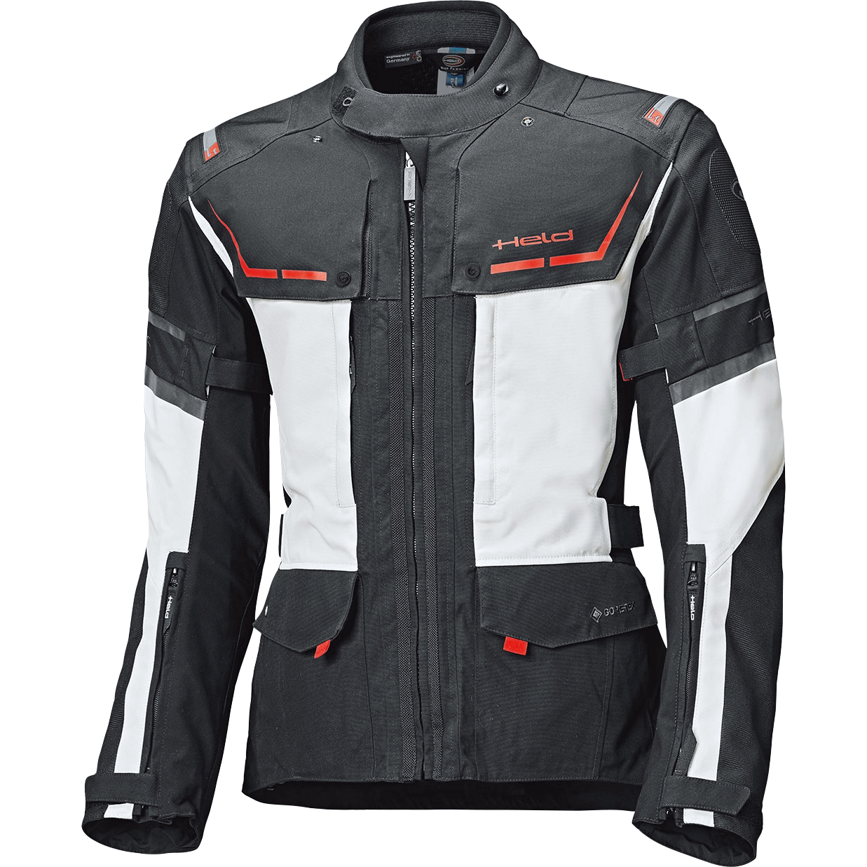 Held Karakum Top Textiljacke grau/schwarz XL - Motorradbekleidung - Motorradjacken