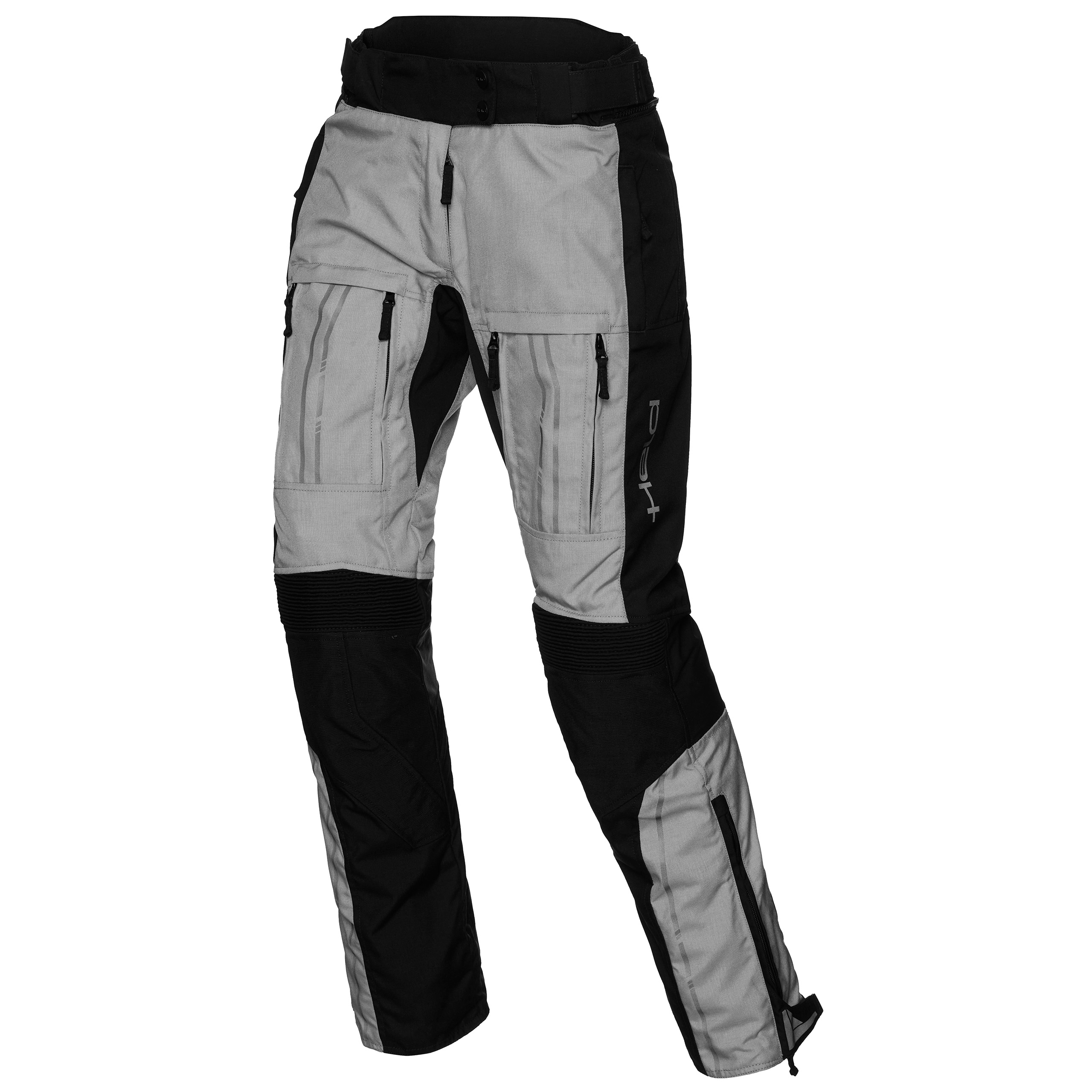 Held Pentland Base Damen Textilhose grau/schwarz XL - Motorradbekleidung - Motorradhosen