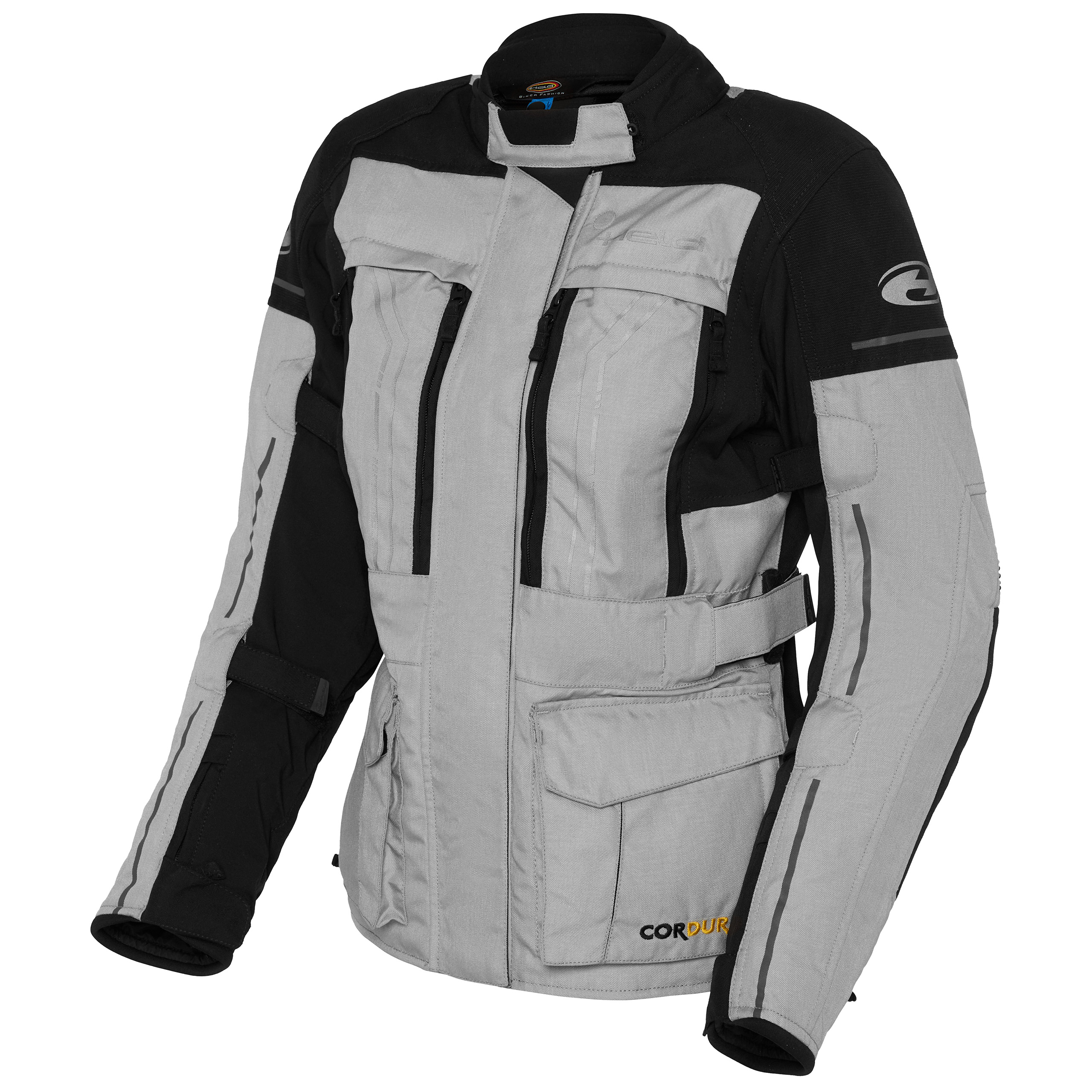 Held Pentland Top Damen Textiljacke grau/schwarz L - Motorradbekleidung - Motorradjacken