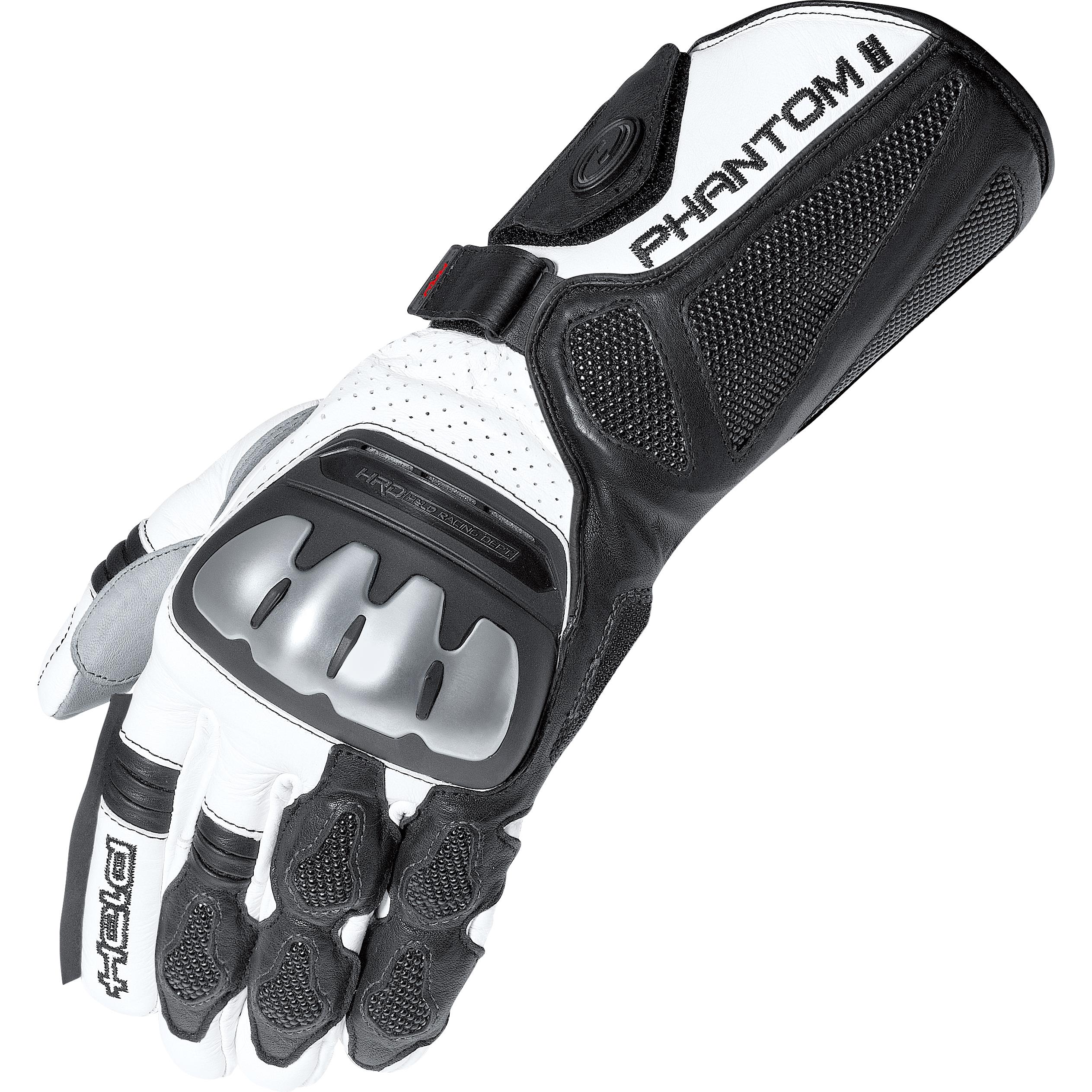 Held Phantom II Handschuh schwarz/weiß 6 - Motorradbekleidung - Motorradhandschuhe
