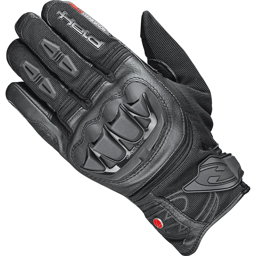 Held Sambia 2in1 Evo Leder-/Textilhandschuh kurz schwarz 7 - Motorradbekleidung - Motorradhandschuhe