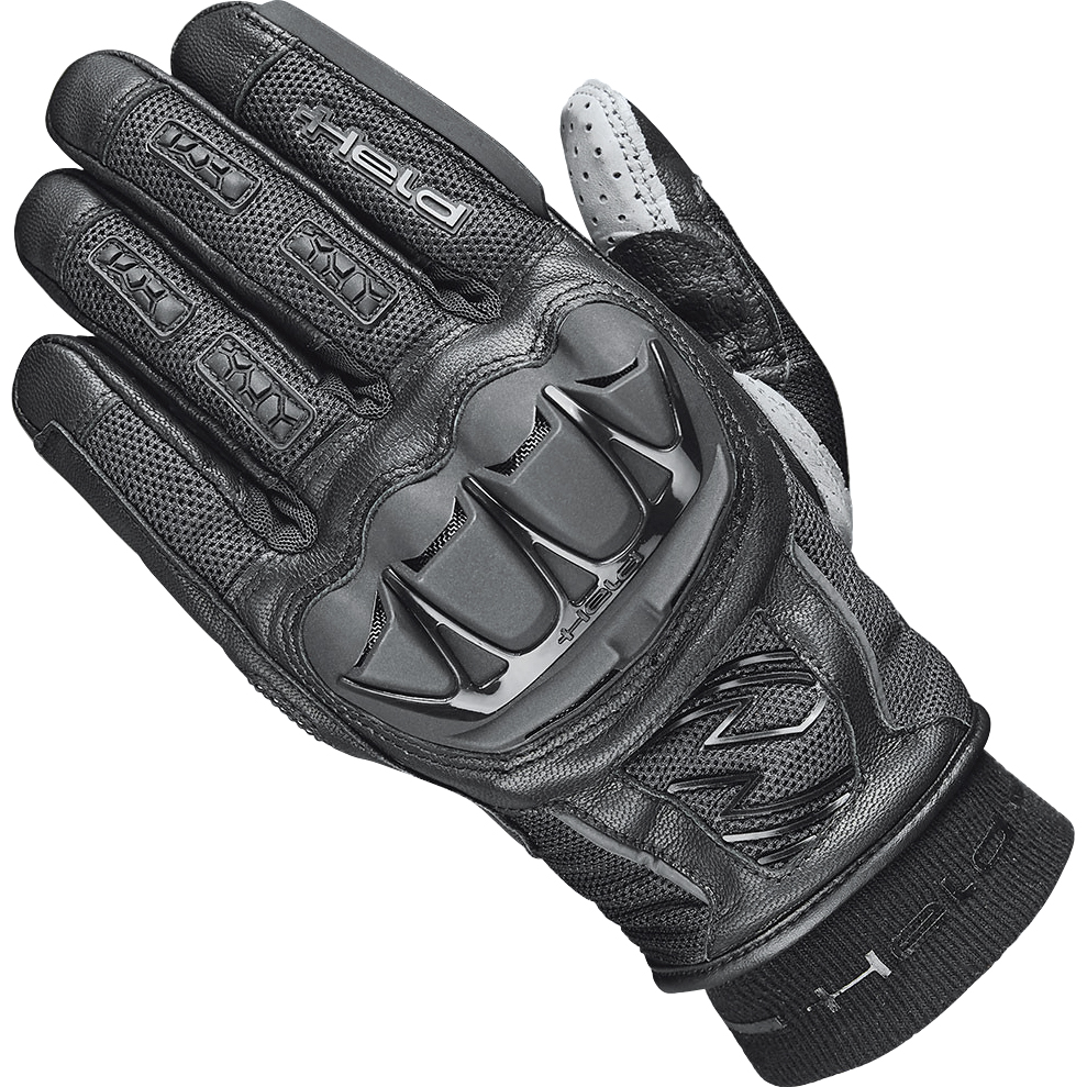 Held Sambia KTC Leder-/Textilhandschuh kurz schwarz 10 - Motorradbekleidung - Motorradhandschuhe