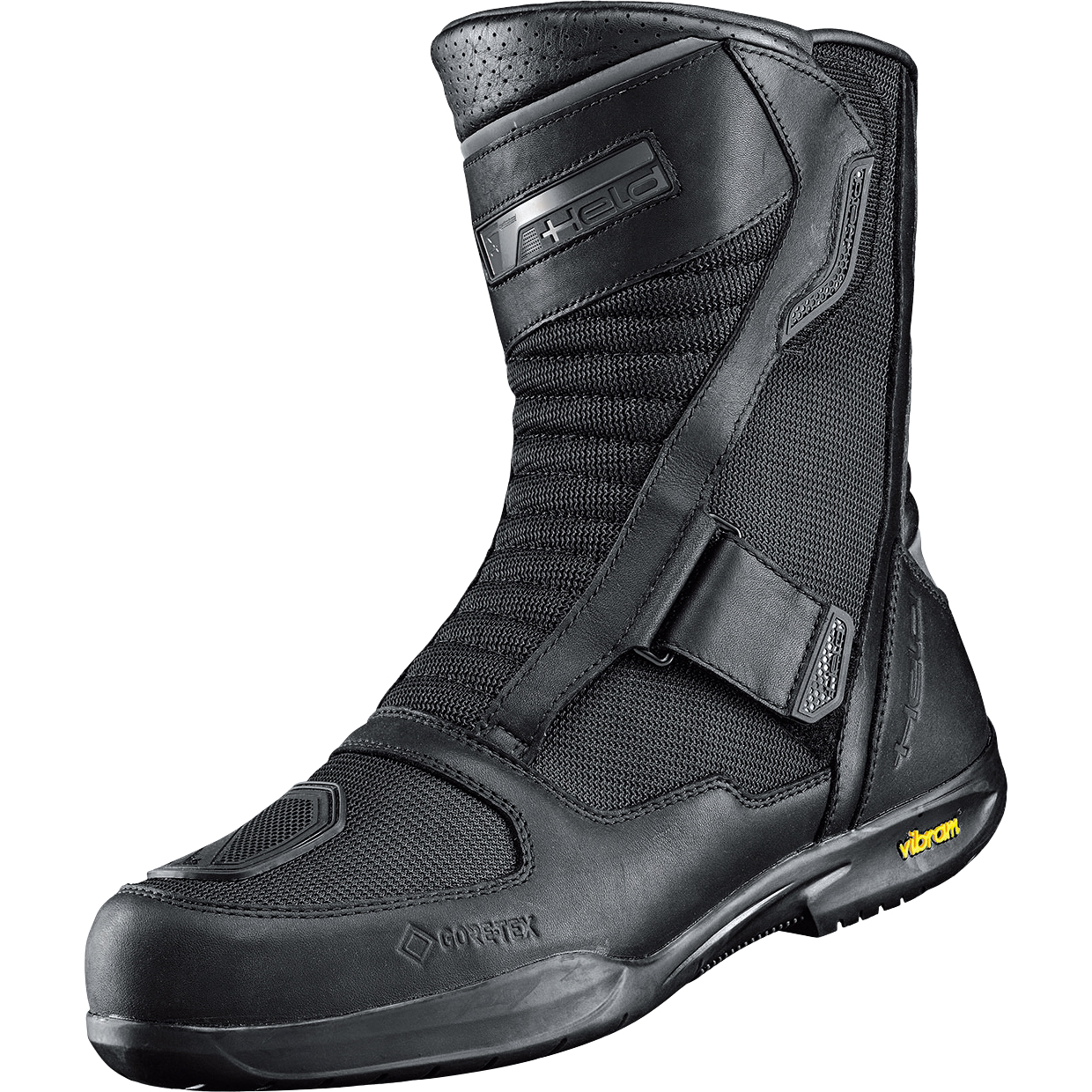 Held Segrino GTX Motorradstiefel lang schwarz 44 - Motorradbekleidung - Motorradstiefel & Motorradschuhe