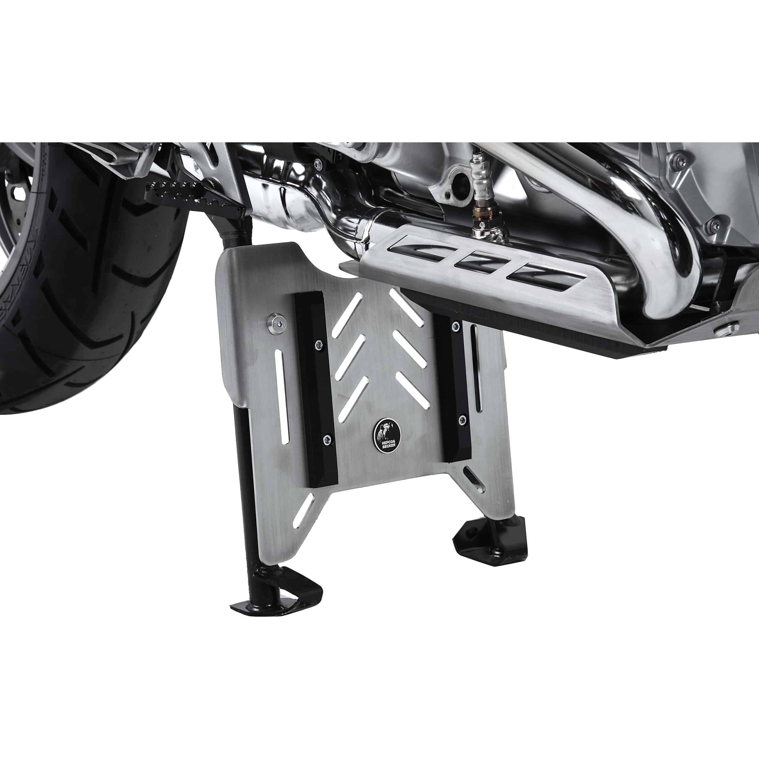 Hepco & Becker Alu Hauptständerschutz 42176519 00 12 für BMW - Motorradteile & Ersatzteile - Anbauteile