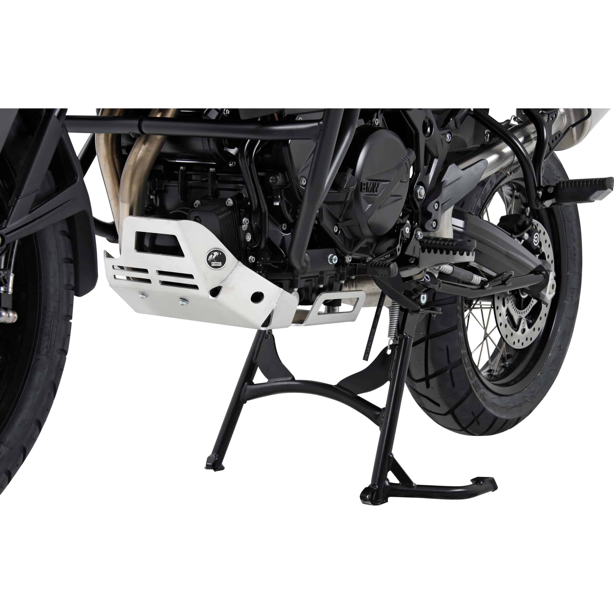 Hepco & Becker Alu Motorschutz BMW F 800 GS Adventure silber - Motorradteile & Ersatzteile - Verkleidungen & Abdeckungen