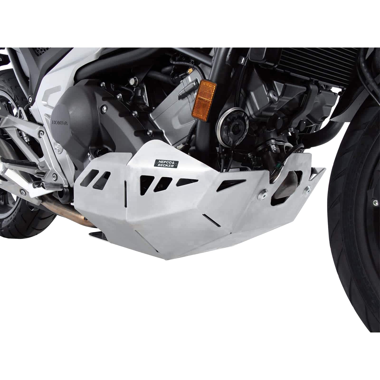 Hepco & Becker Alu Motorschutz silber für Honda NC 750 X DCT 2021- - Motorradteile & Ersatzteile - Verkleidungen & Abdeckungen