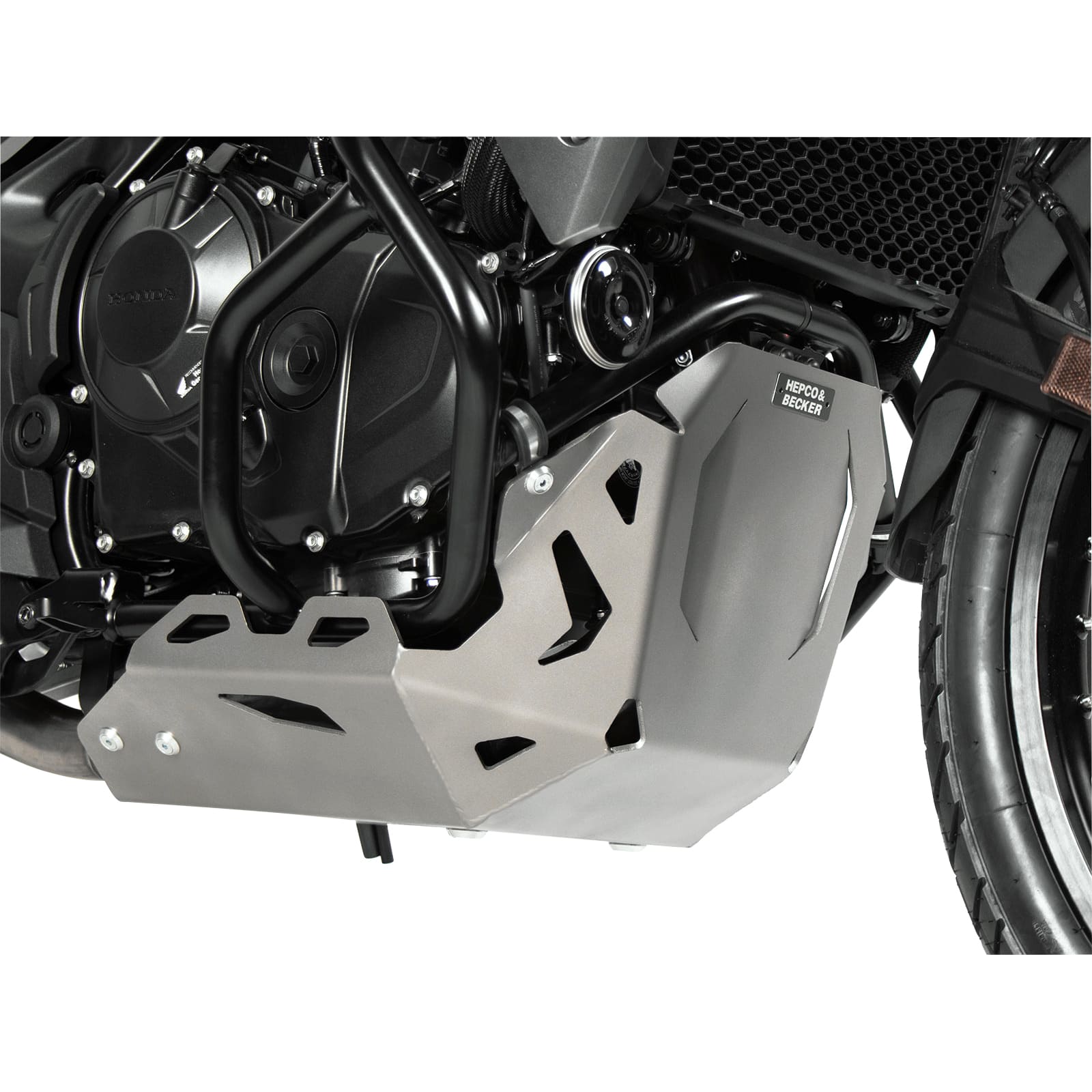 Hepco & Becker Alu Motorschutz silber für Honda XL 750 Transalp 2023-2024 - Motorradteile & Ersatzteile - Verkleidungen & Abdeckungen