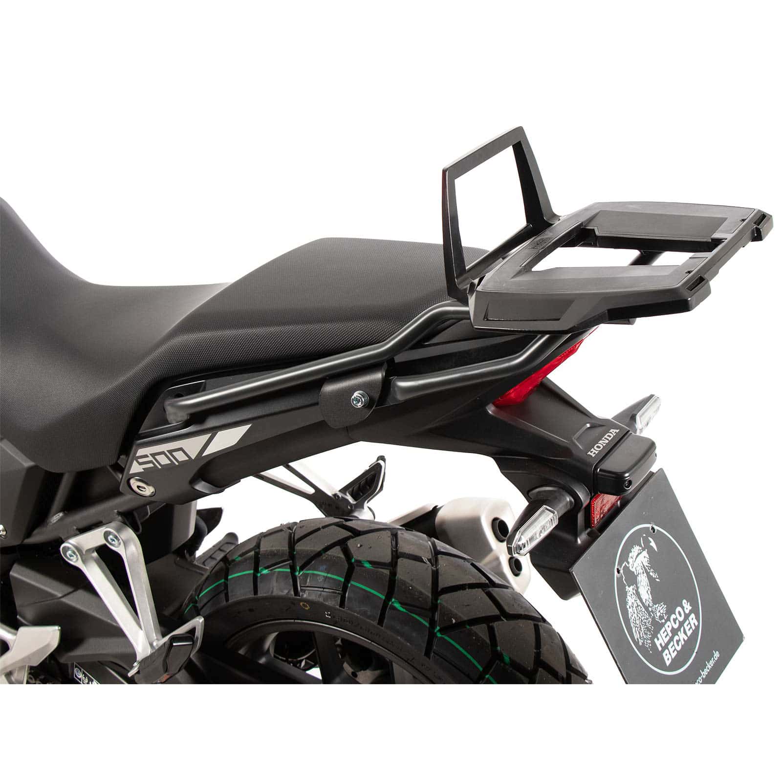 Hepco & Becker Alurack Gepäckbrücke anthrazit für Honda NX 500 - Motorradzubehör - Motorradgepäck