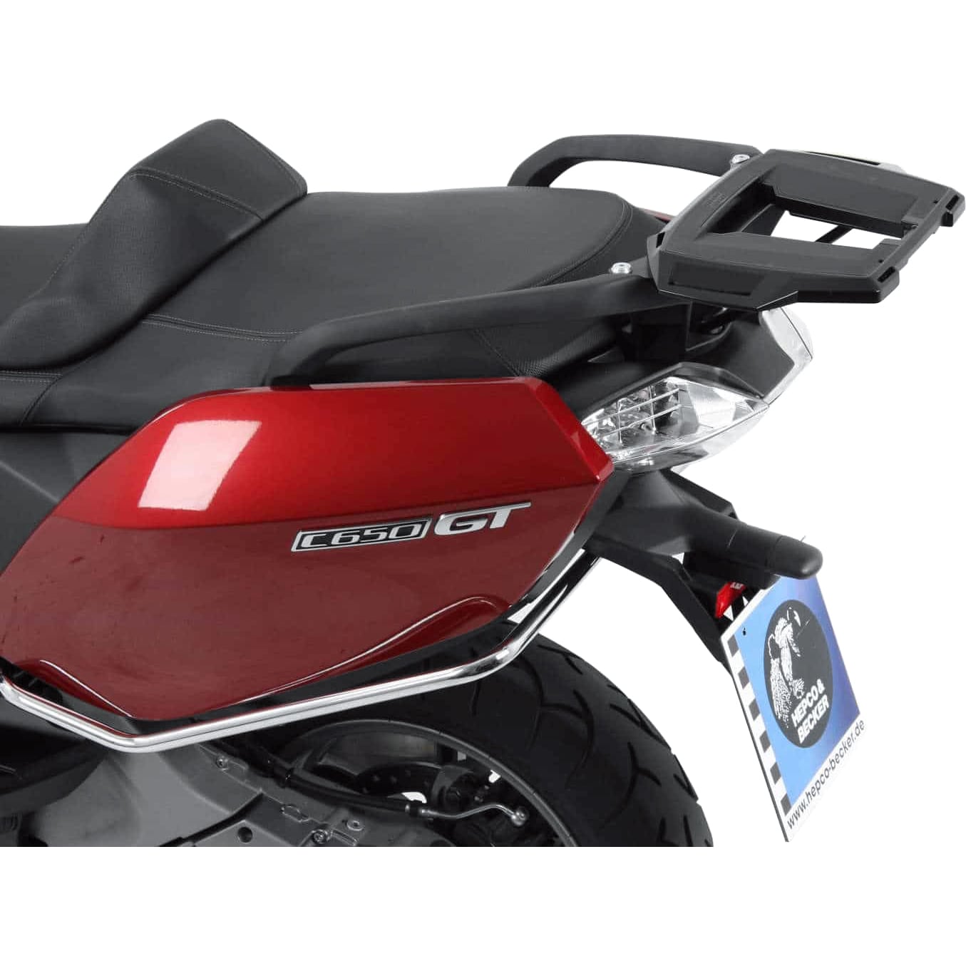 Hepco & Becker Alurack Gepäckbrücke schwarz für BMW C 650 GT - Motorradzubehör - Motorradgepäck