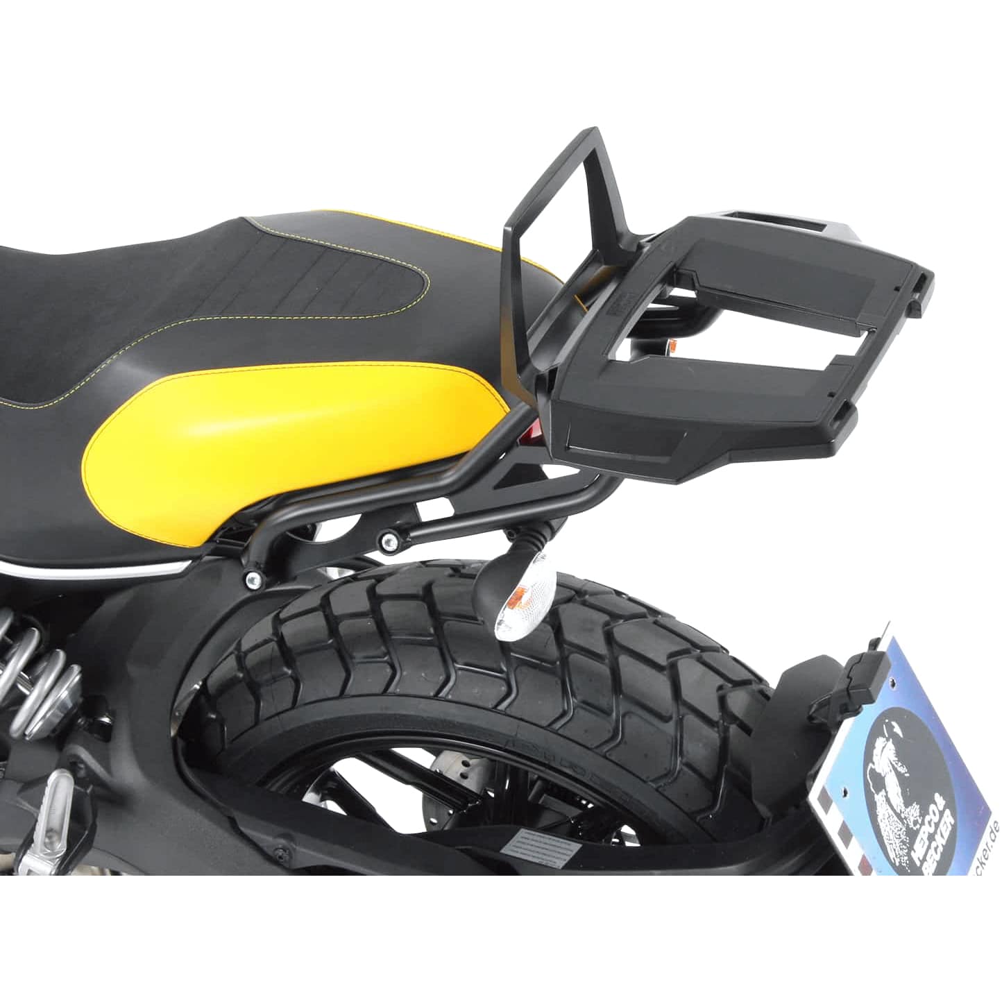 Hepco & Becker Alurack Gepäckbrücke schwarz für Ducati Scrambler Sixty2 - Motorradzubehör - Motorradgepäck