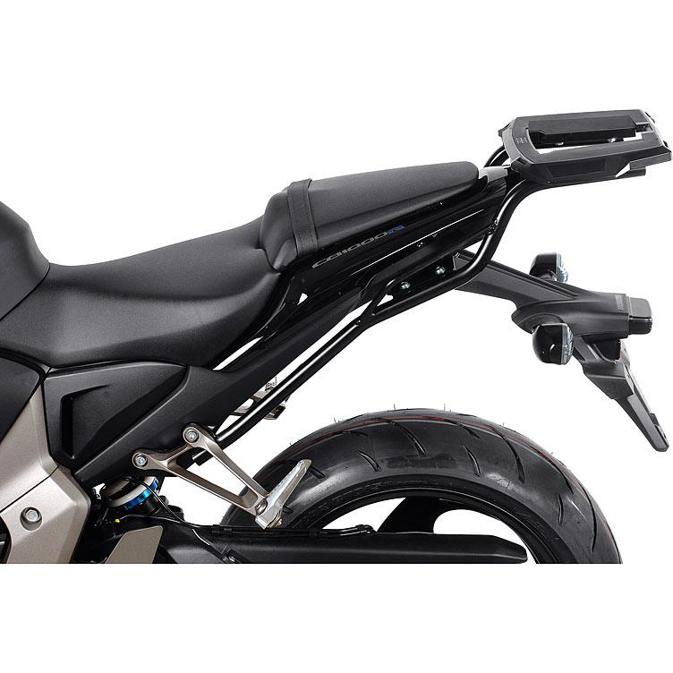 Hepco & Becker Alurack Gepäckbrücke schwarz für Honda CB 1000 R SC60 08-16 - Motorradzubehör - Motorradgepäck