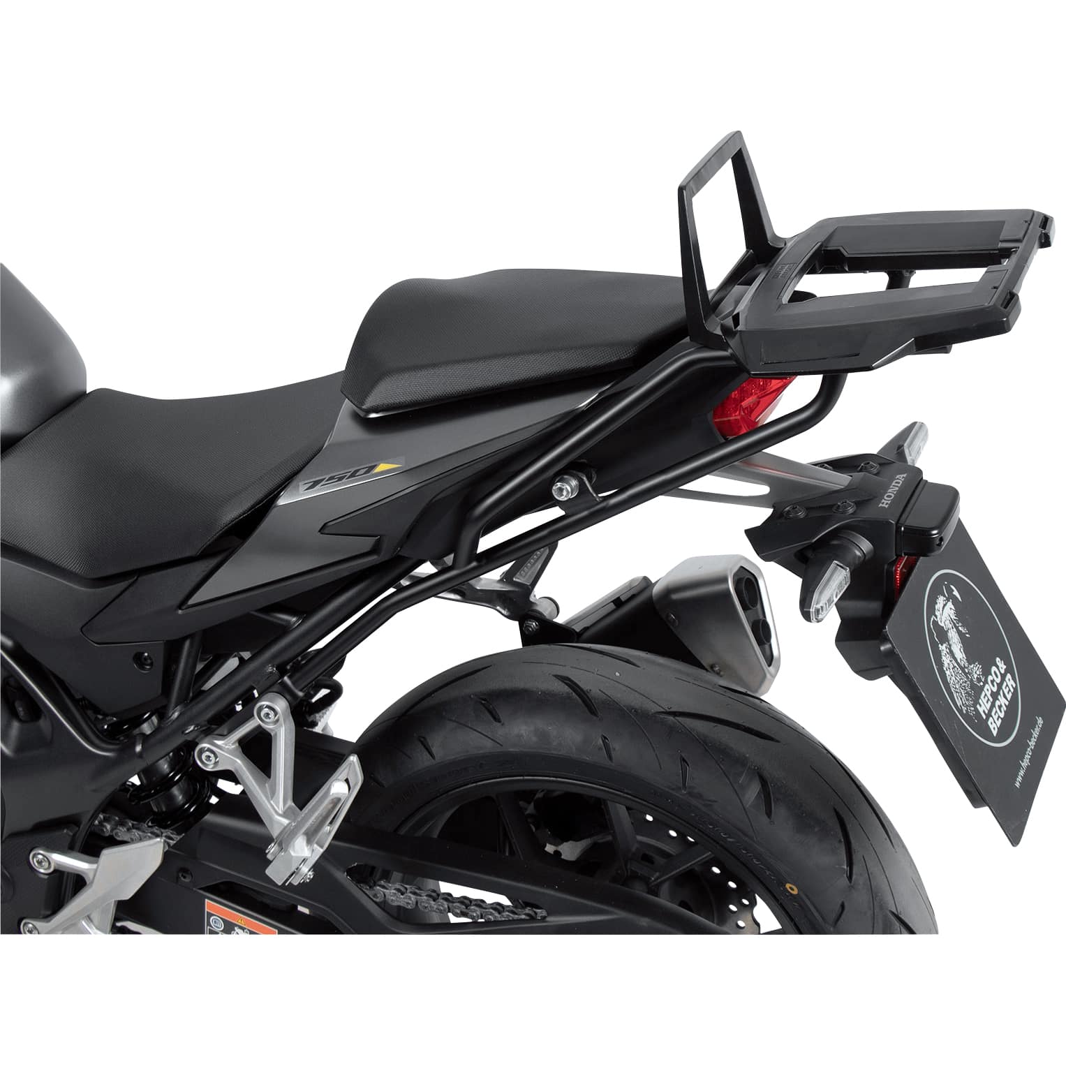 Hepco & Becker Alurack Gepäckbrücke schwarz für Honda CB 750 Hornet - Motorradzubehör - Motorradgepäck